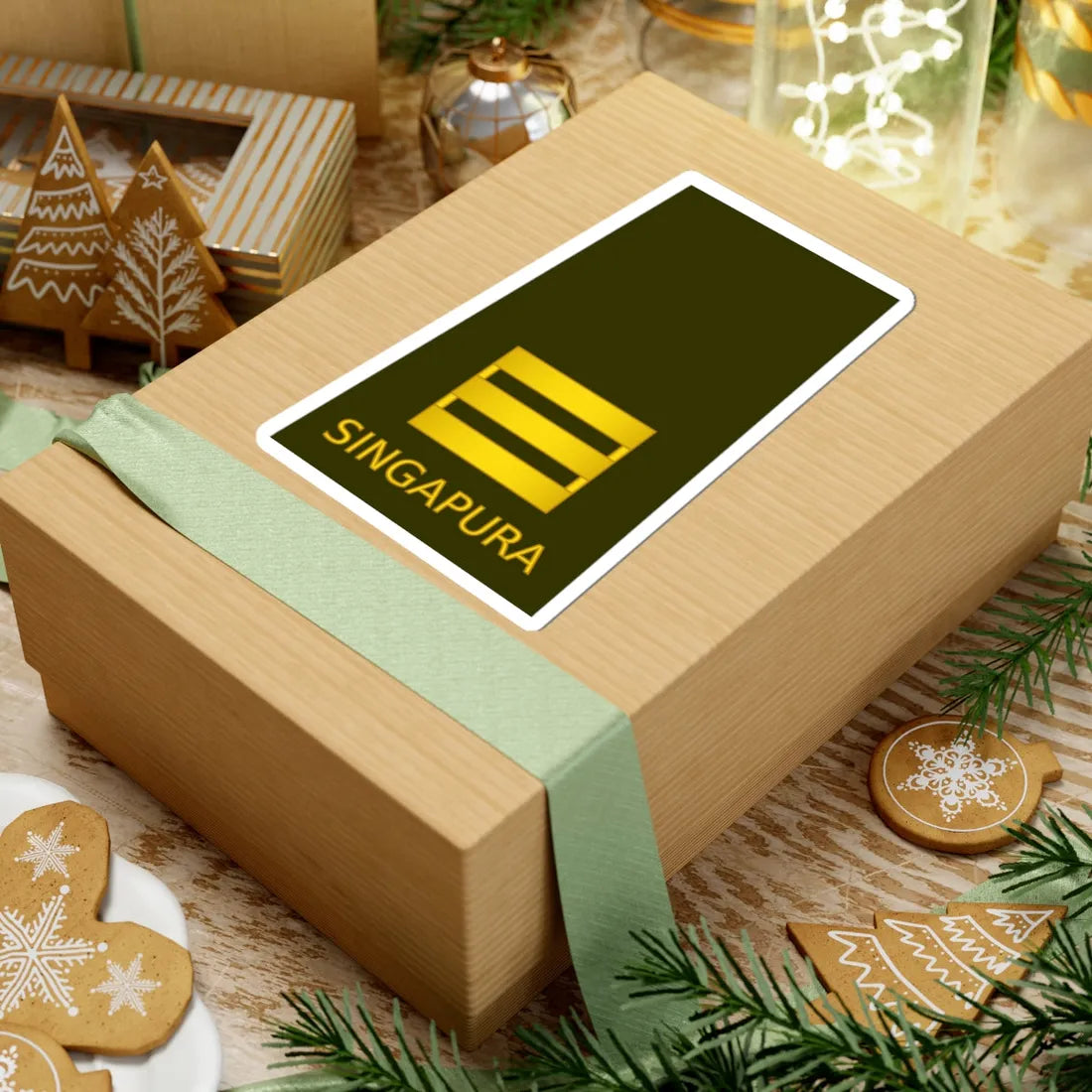 03 RSA OF02 (Singapore) (Military Rank) STICKER Vinyl Kiss-Cut Decal - The Sticker Space