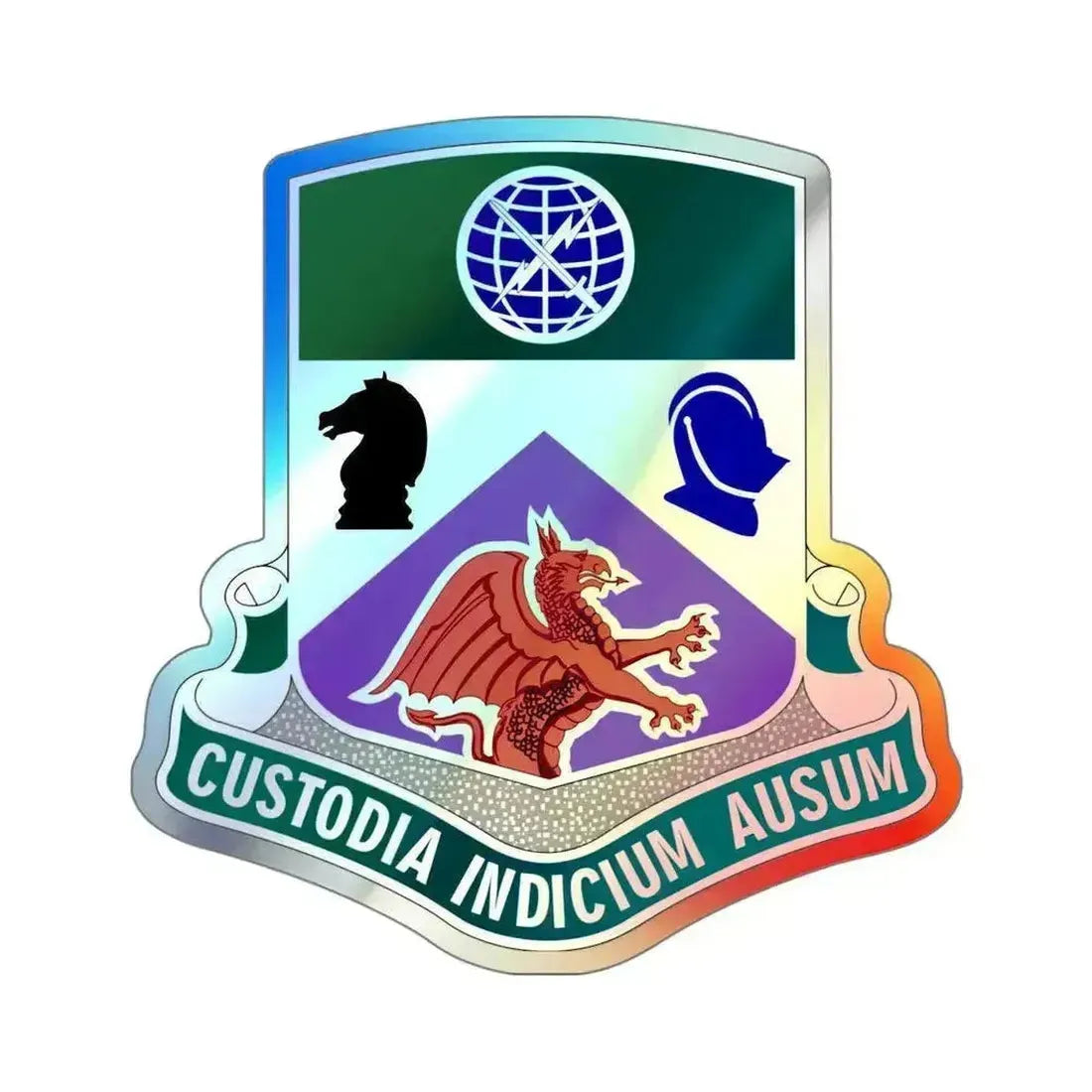 1 Information Operations Battalion 2 (U.S. Army) Holographic STICKER Die-Cut Vinyl Decal - The Sticker Space