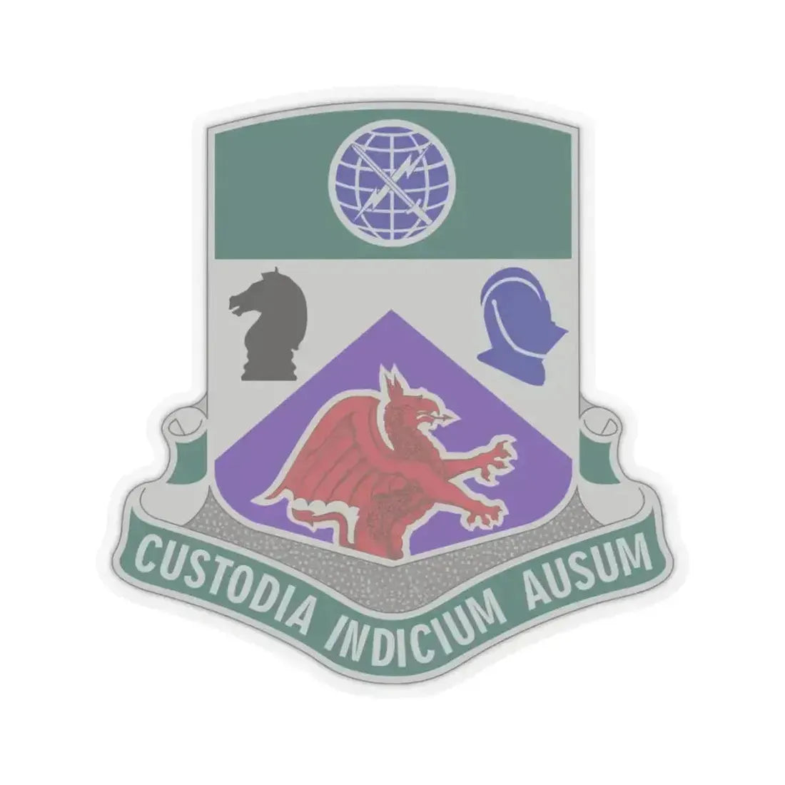 1 Information Operations Battalion 2 (U.S. Army) STICKER Vinyl Kiss-Cut Decal 6 Inch Transparent - The Sticker Space