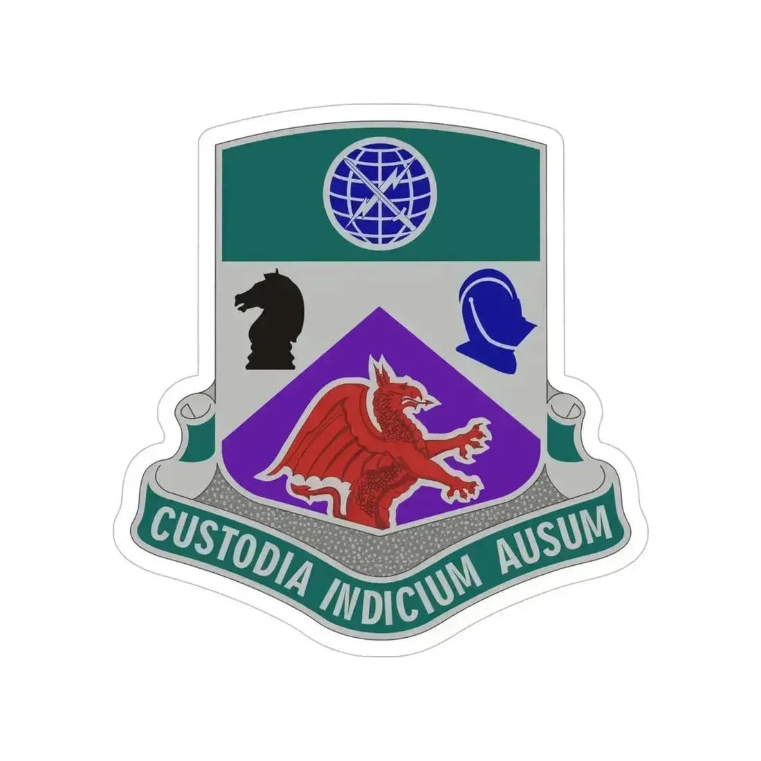 1 Information Operations Battalion 2 (U.S. Army) Transparent STICKER Die-Cut Vinyl Decal - The Sticker Space