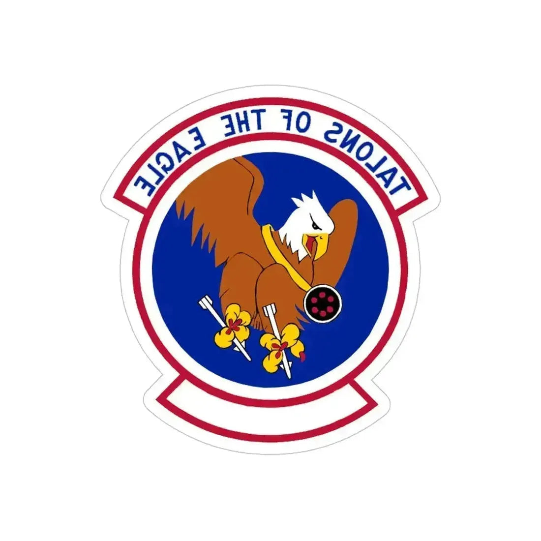 1 Munitions Squadron ACC (U.S. Air Force) REVERSE PRINT Transparent Die-Cut STICKER - The Sticker Space