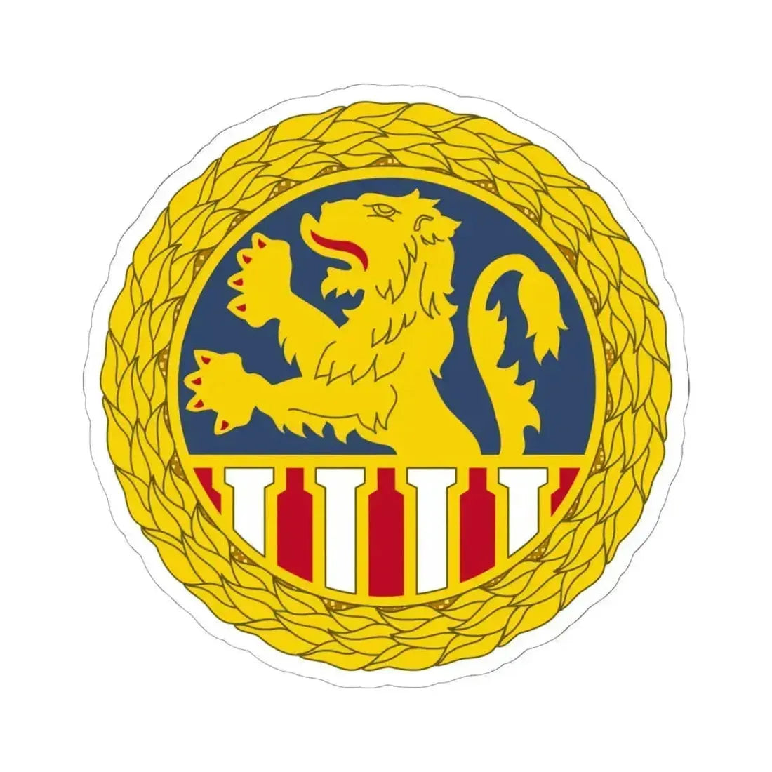 1 Personnel Command 2 (U.S. Army) STICKER Vinyl Kiss-Cut Decal 6 Inch White - The Sticker Space