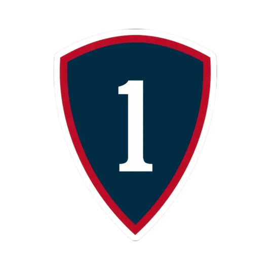 1 Personnel Command (U.S. Army) STICKER Vinyl Kiss-Cut Decal 2 Inch White - The Sticker Space