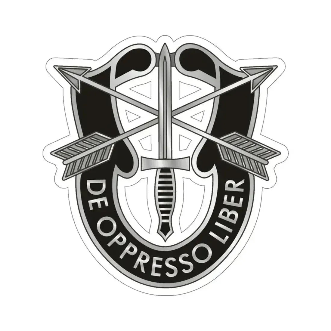 1 Special Forces (U.S. Army) STICKER Vinyl Die-Cut Decal - The Sticker Space