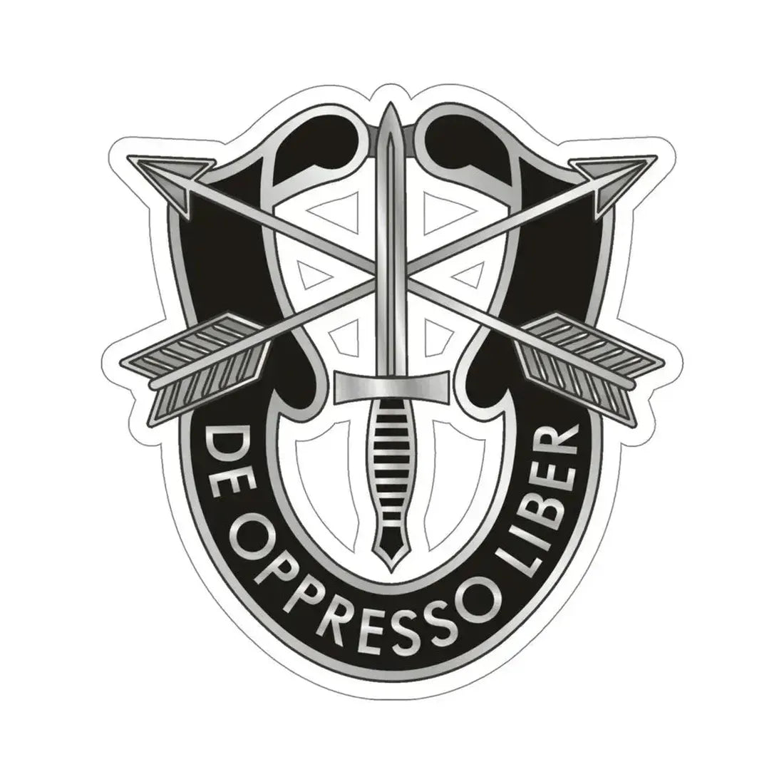 1 Special Forces (U.S. Army) STICKER Vinyl Die-Cut Decal - The Sticker Space