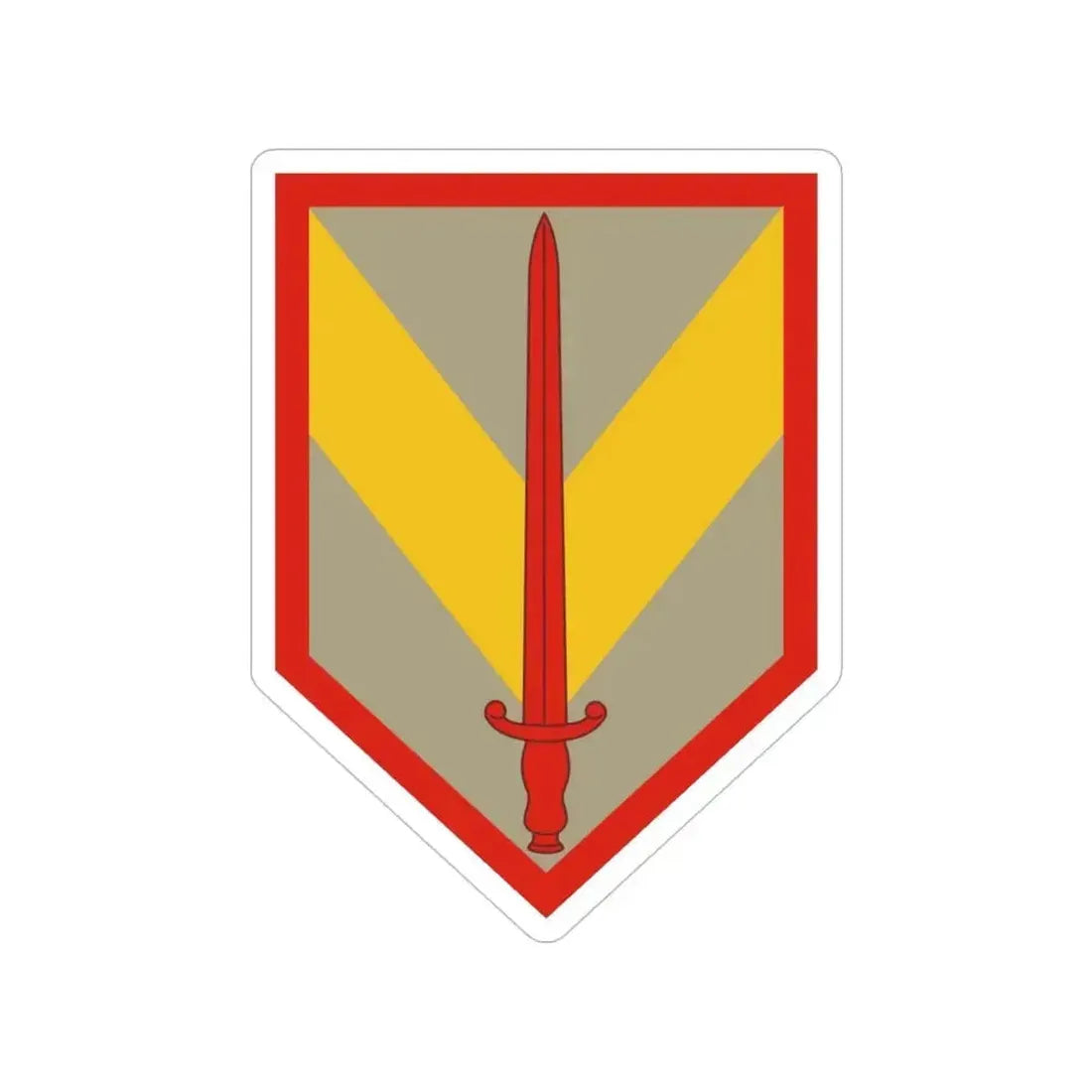 1 Sustainment Brigade (U.S. Army) Transparent STICKER Die-Cut Vinyl Decal - The Sticker Space