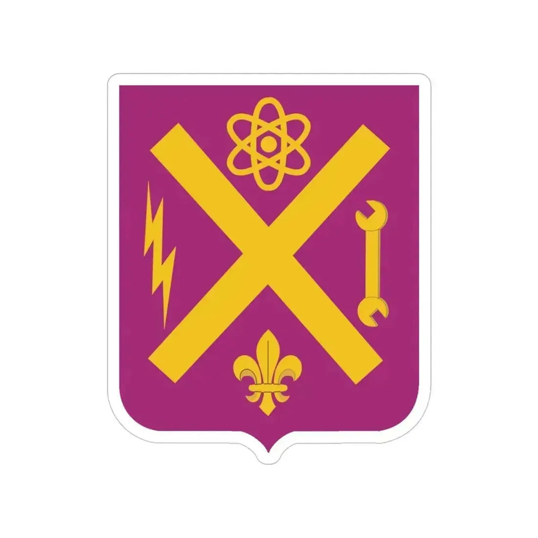 10 Ordnance Battalion 2 (U.S. Army) Transparent STICKER Die-Cut Vinyl Decal - The Sticker Space