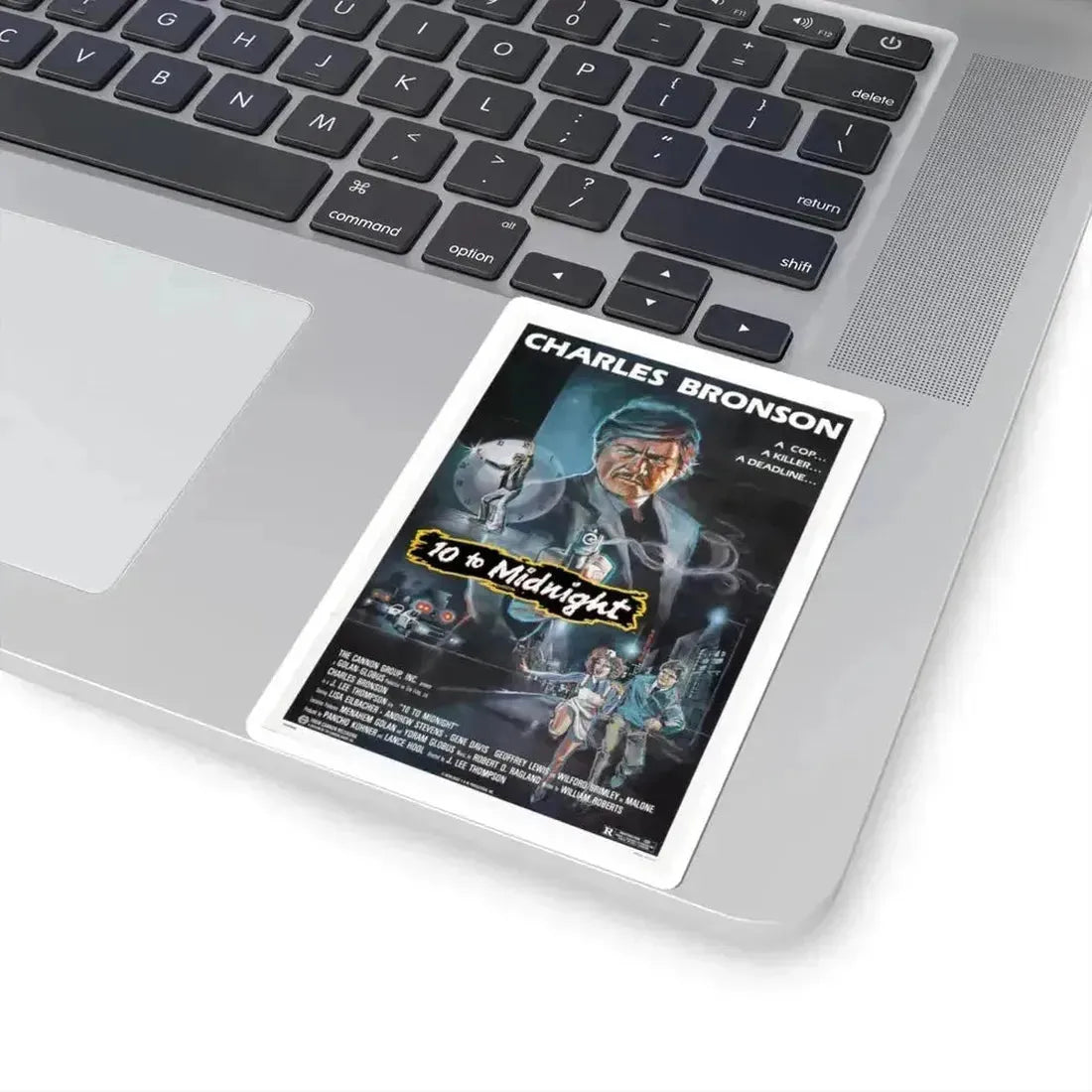 10 to Midnight 1983 Movie Poster - STICKER Vinyl Kiss-Cut Decal - The Sticker Space