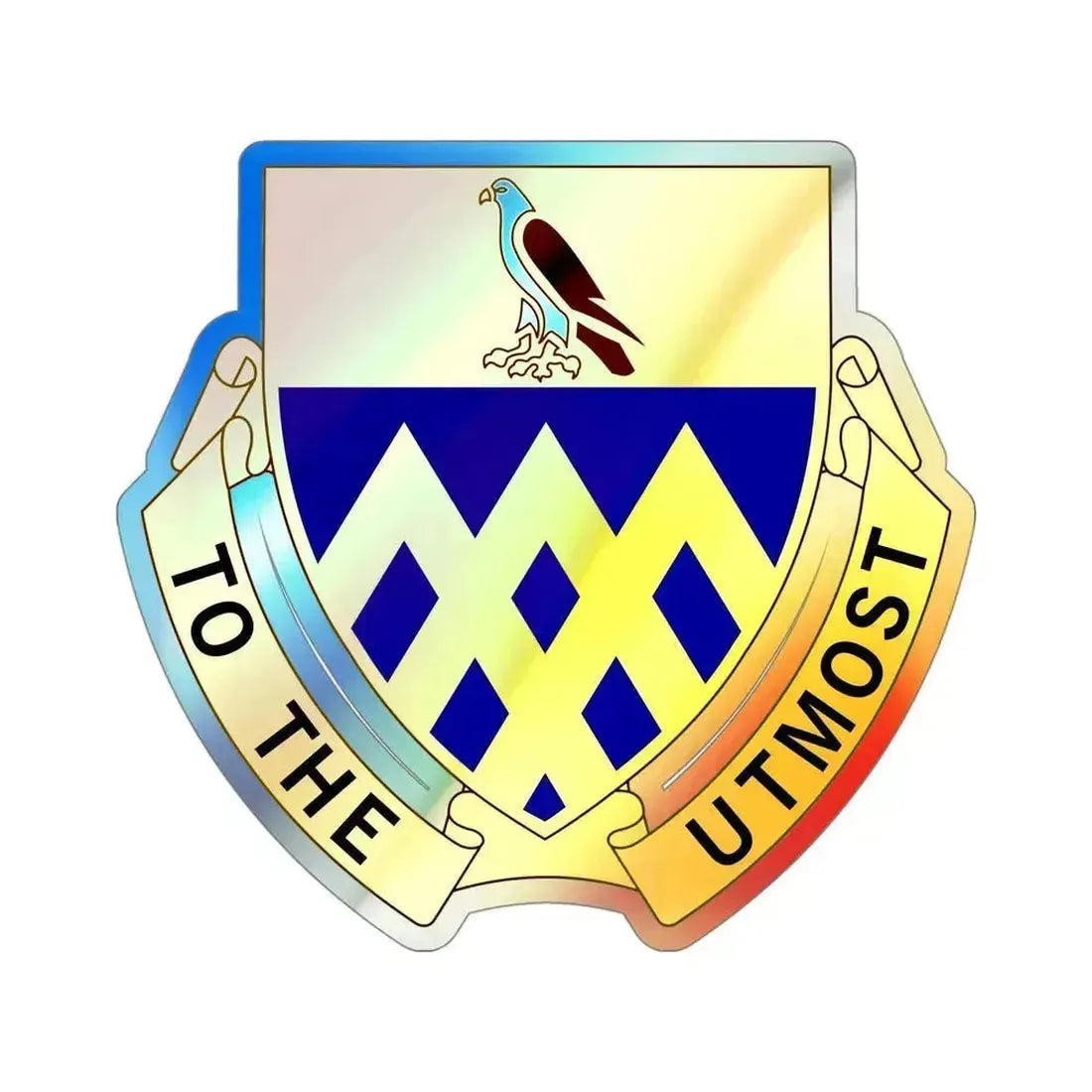 101 Cavalry Regiment (U.S. Army) Holographic STICKER Die-Cut Vinyl Decal - The Sticker Space