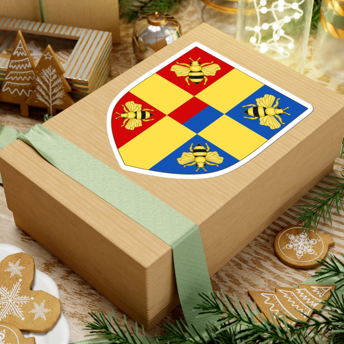 Arms of Tony Blair (United Kingdom) (Coat of Arms) STICKER Vinyl Kiss-Cut Decal