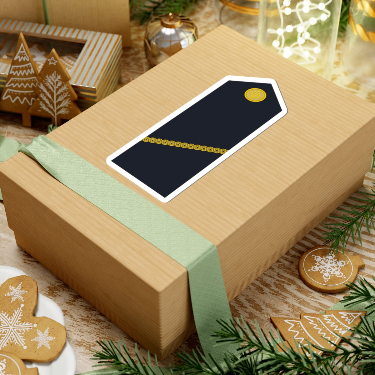 Naramenica ljetne odore pozornika HRM (Croatia) (Military Rank) STICKER Vinyl Kiss-Cut Decal