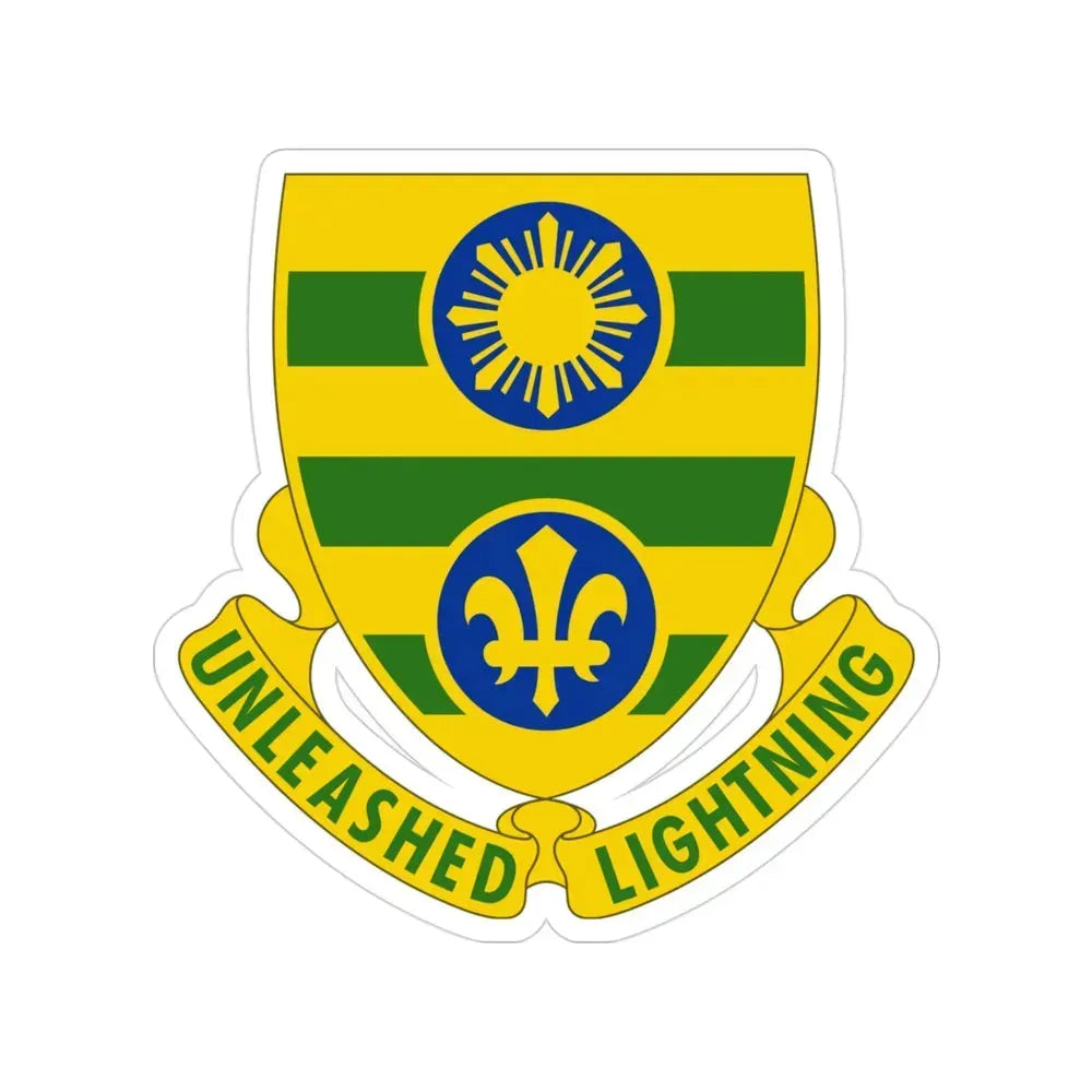 109 Armor Regiment (U.S. Army) Transparent STICKER Die-Cut Vinyl Decal - The Sticker Space