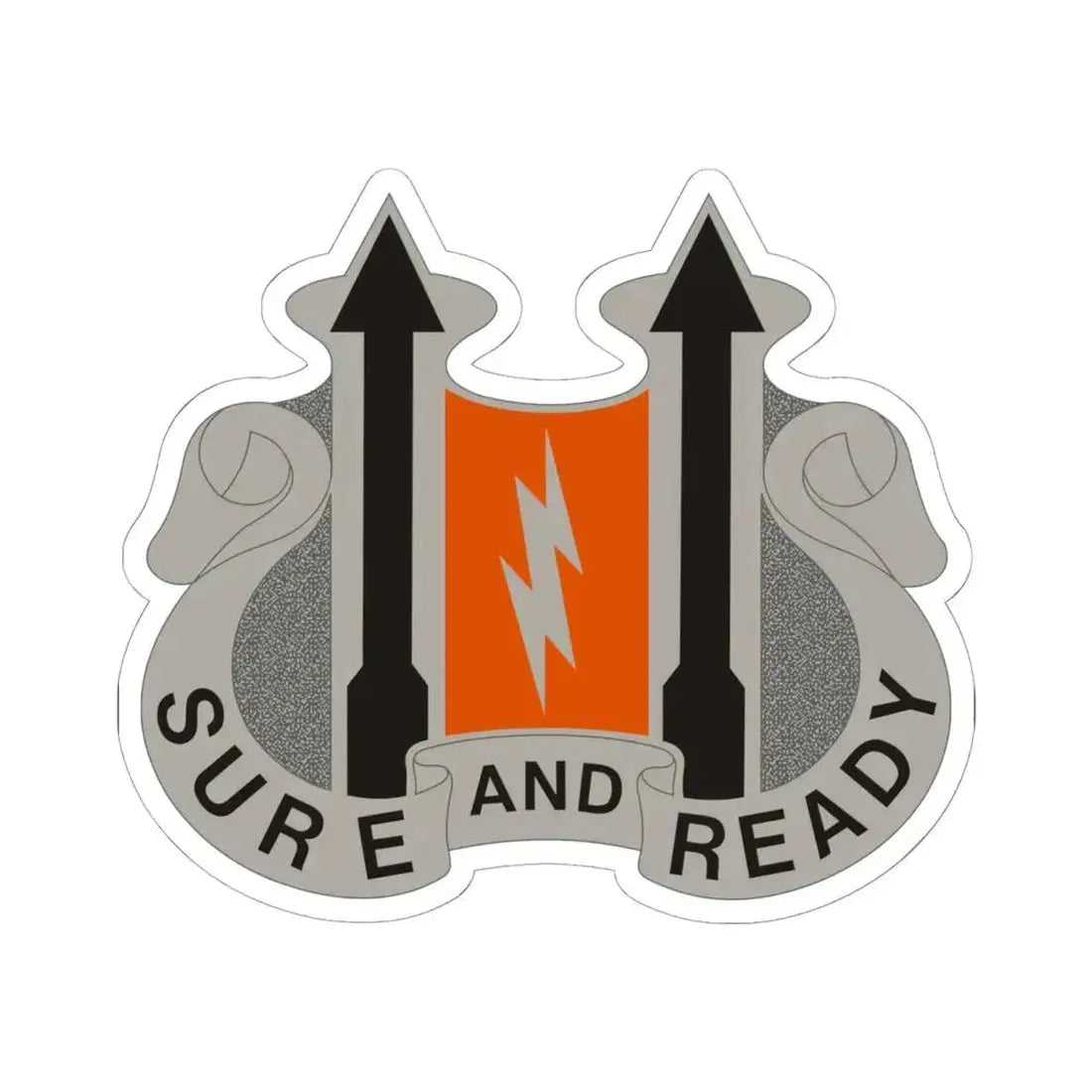 11 Signal Battalion (U.S. Army) STICKER Vinyl Kiss-Cut Decal 6 Inch White - The Sticker Space