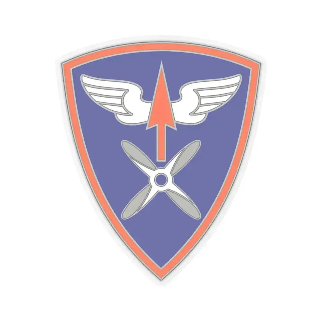110 Aviation Brigade (U.S. Army) STICKER Vinyl Kiss-Cut Decal 6 Inch Transparent - The Sticker Space