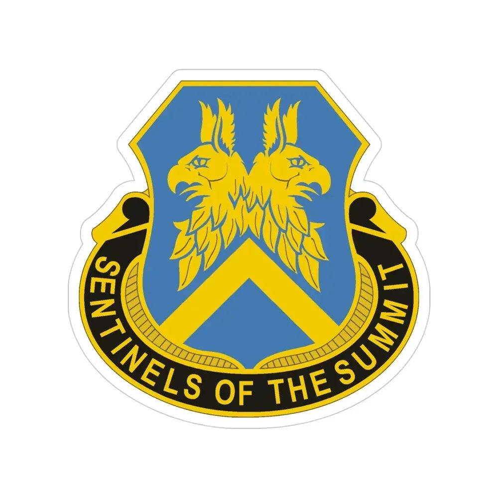 110 Military Intelligence Battalion (U.S. Army) Transparent STICKER Die-Cut Vinyl Decal - The Sticker Space