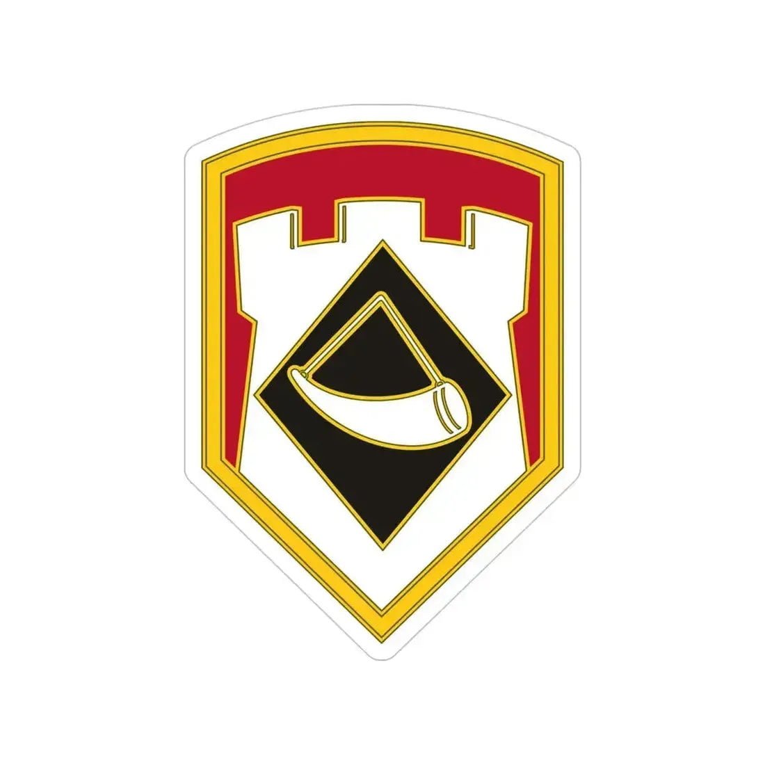 111 Engineer Brigade (U.S. Army) Transparent STICKER Die-Cut Vinyl Decal - The Sticker Space