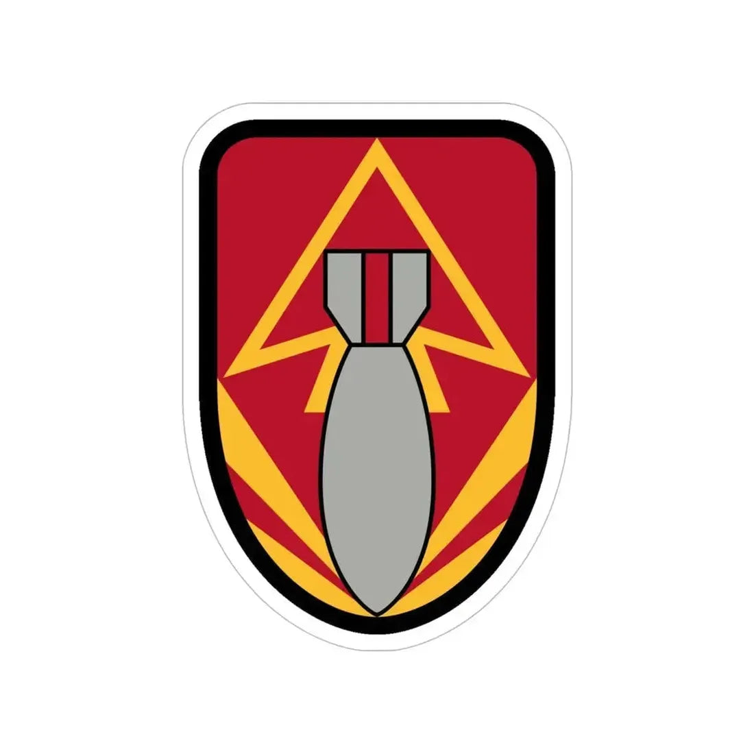 111 Ordnance Group (U.S. Army) Transparent STICKER Die-Cut Vinyl Decal - The Sticker Space