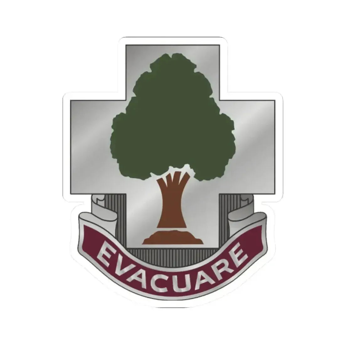 115 Field Hospital (U.S. Army) STICKER Vinyl Kiss-Cut Decal - The Sticker Space