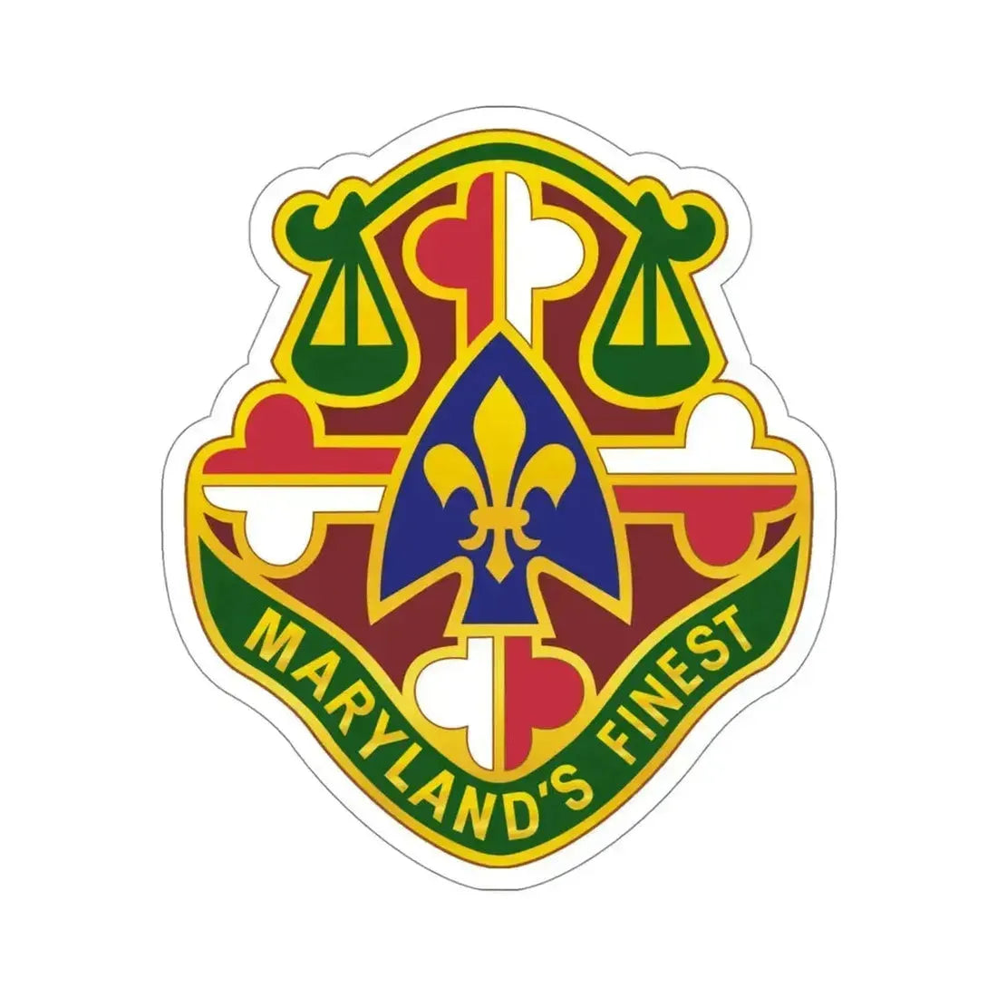 115 Military Police Battalion (U.S. Army) STICKER Vinyl Die-Cut Decal - The Sticker Space
