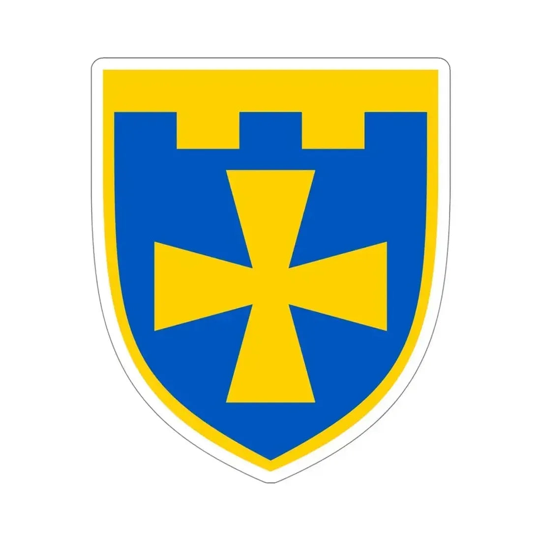 116th Detached Territorial Defense Brigade (Ukraine) STICKER Vinyl Die-Cut Decal - The Sticker Space