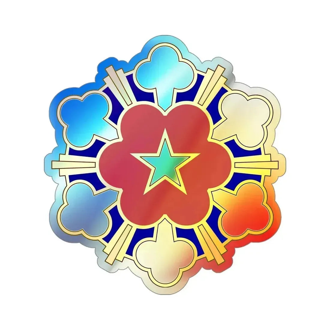 11th Air Defense Artillery Brigade v2 (U.S. Army) Holographic STICKER Die-Cut Vinyl Decal - The Sticker Space