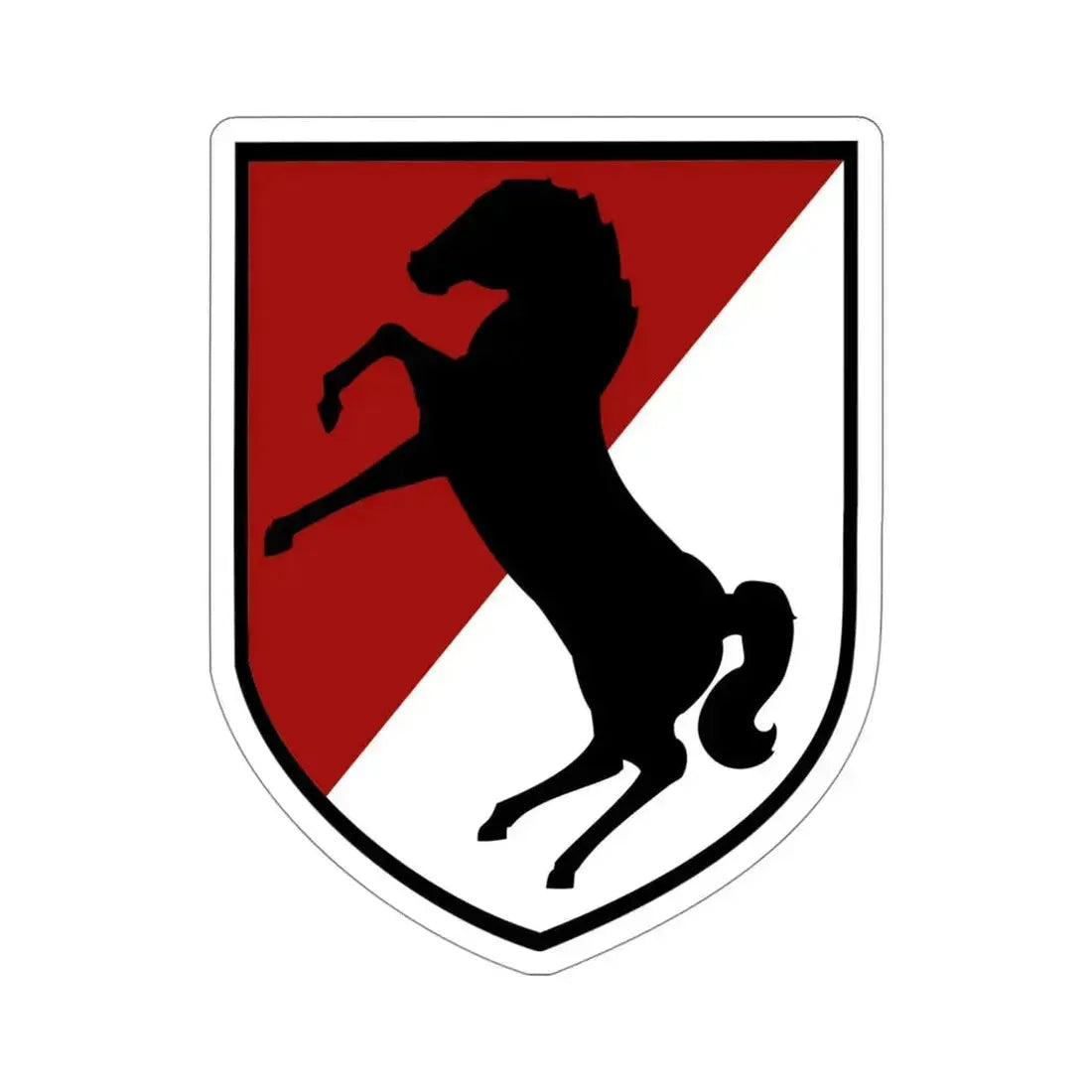 11th Armored Cavalry Regiment (U.S. Army) STICKER Vinyl Die-Cut Decal - The Sticker Space