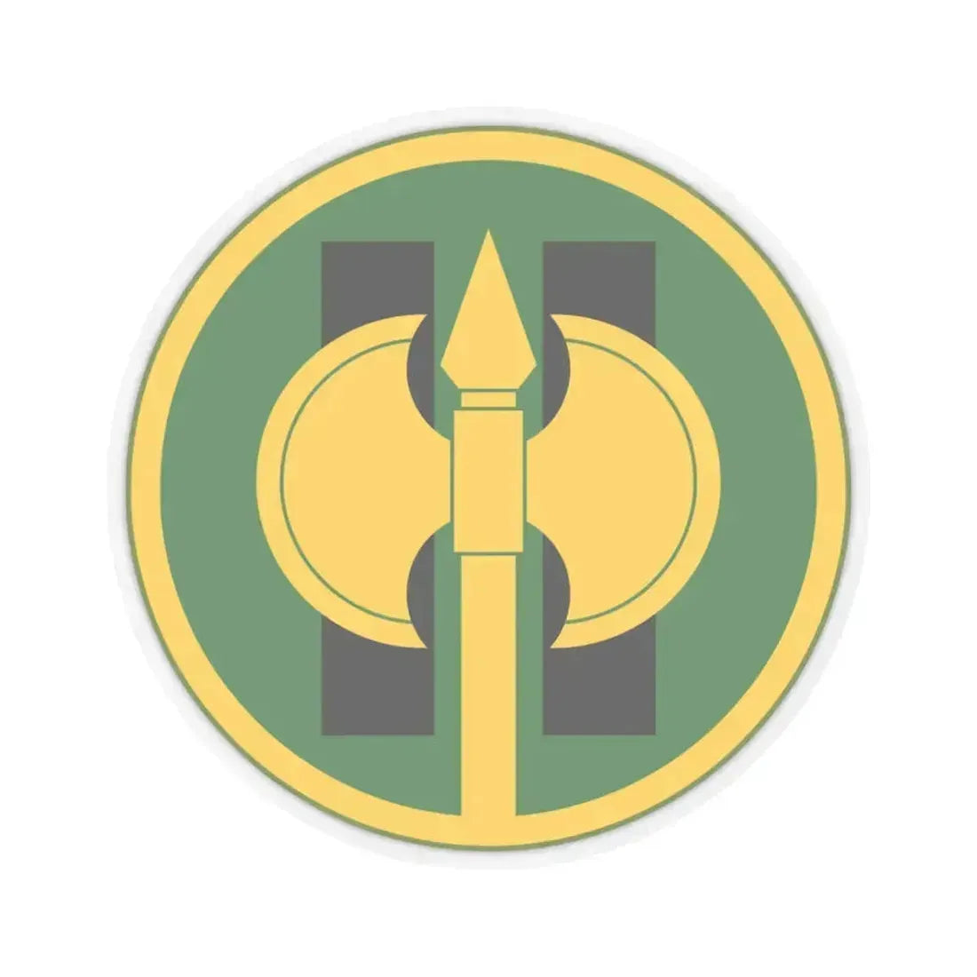 11th Military Police Brigade (U.S. Army) STICKER Vinyl Kiss-Cut Decal 4 Inch Transparent - The Sticker Space