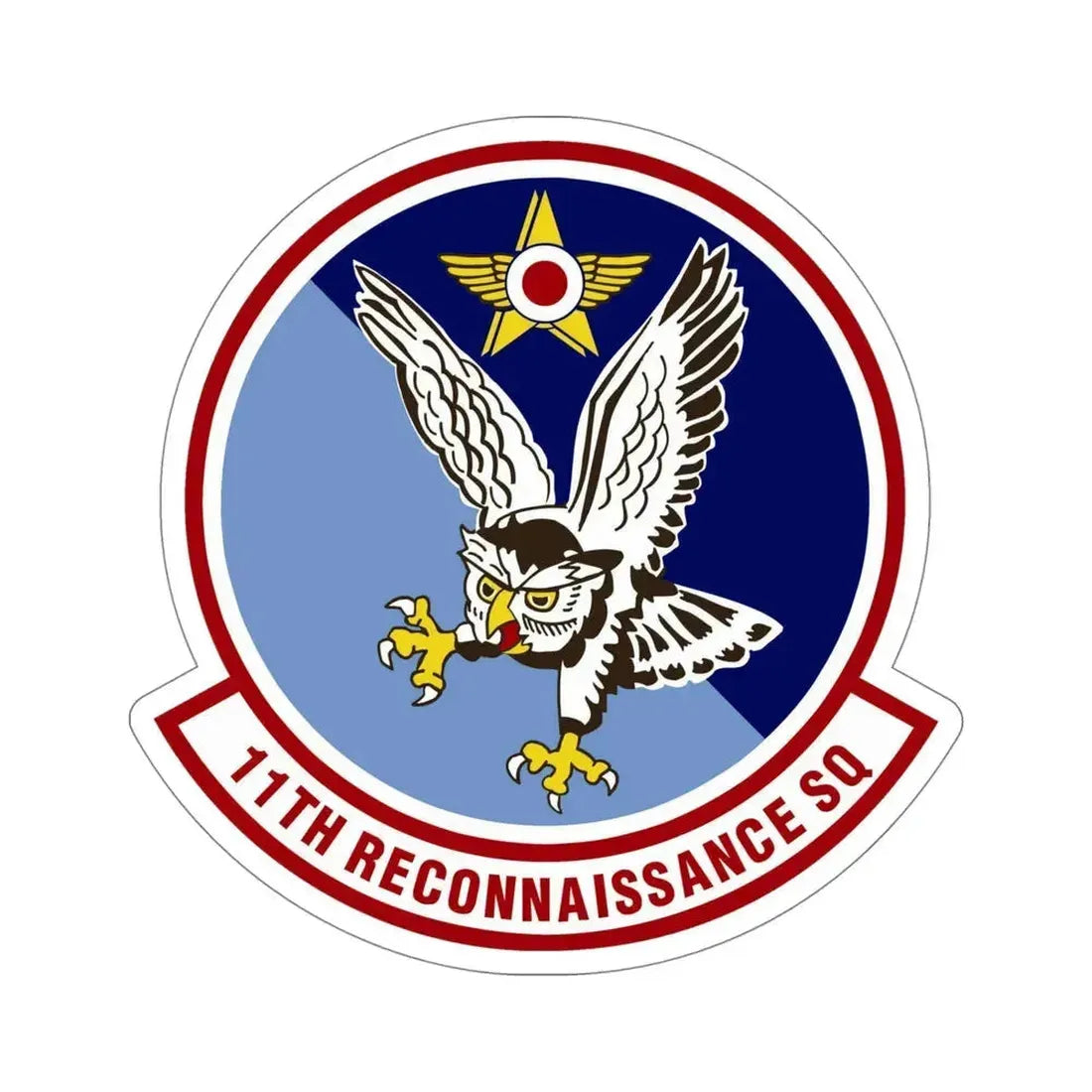 11th Reconnaissance Squadron (U.S. Air Force) STICKER Vinyl Die-Cut Decal - The Sticker Space
