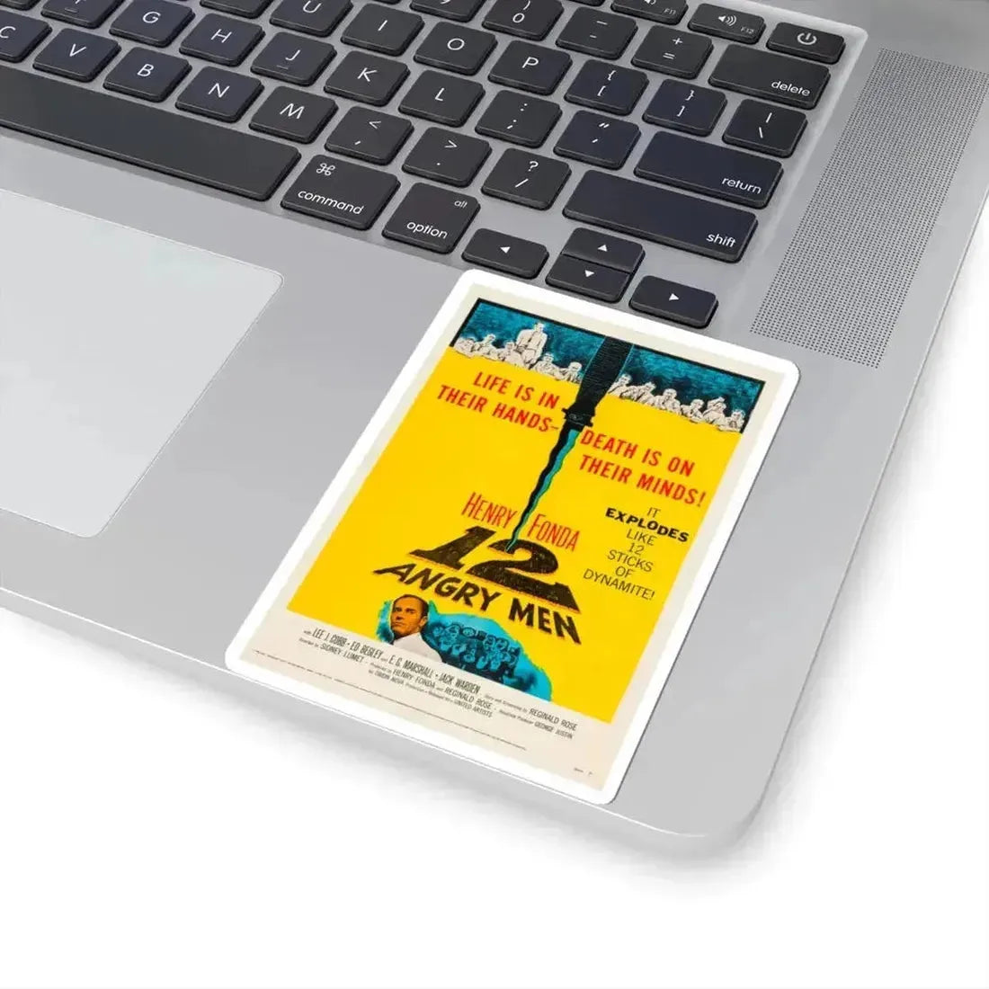 12 Angry Men 1957 Movie Poster - STICKER Vinyl Kiss-Cut Decal - The Sticker Space