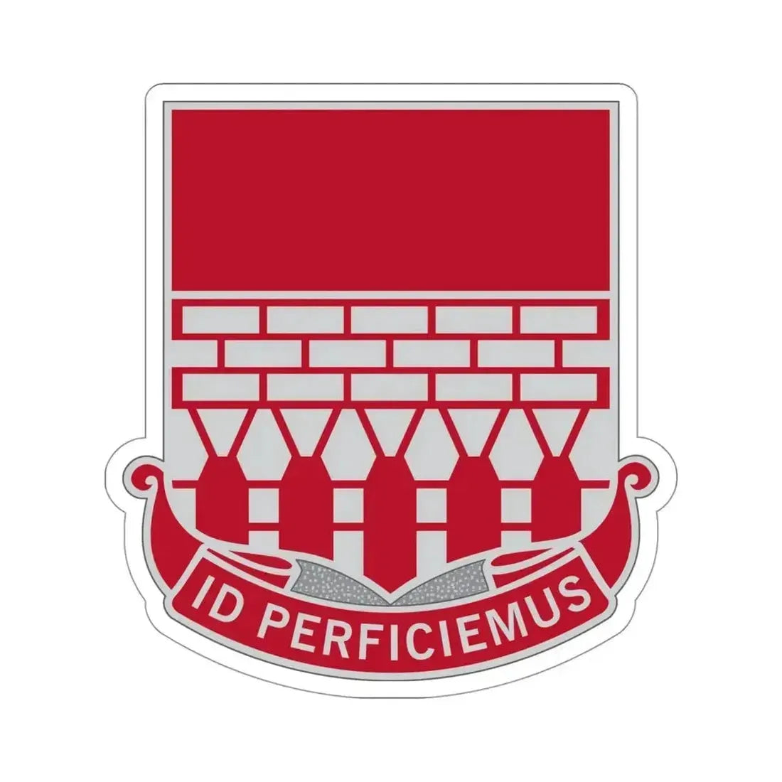 12 Engineer Battalion (U.S. Army) STICKER Vinyl Die-Cut Decal - The Sticker Space