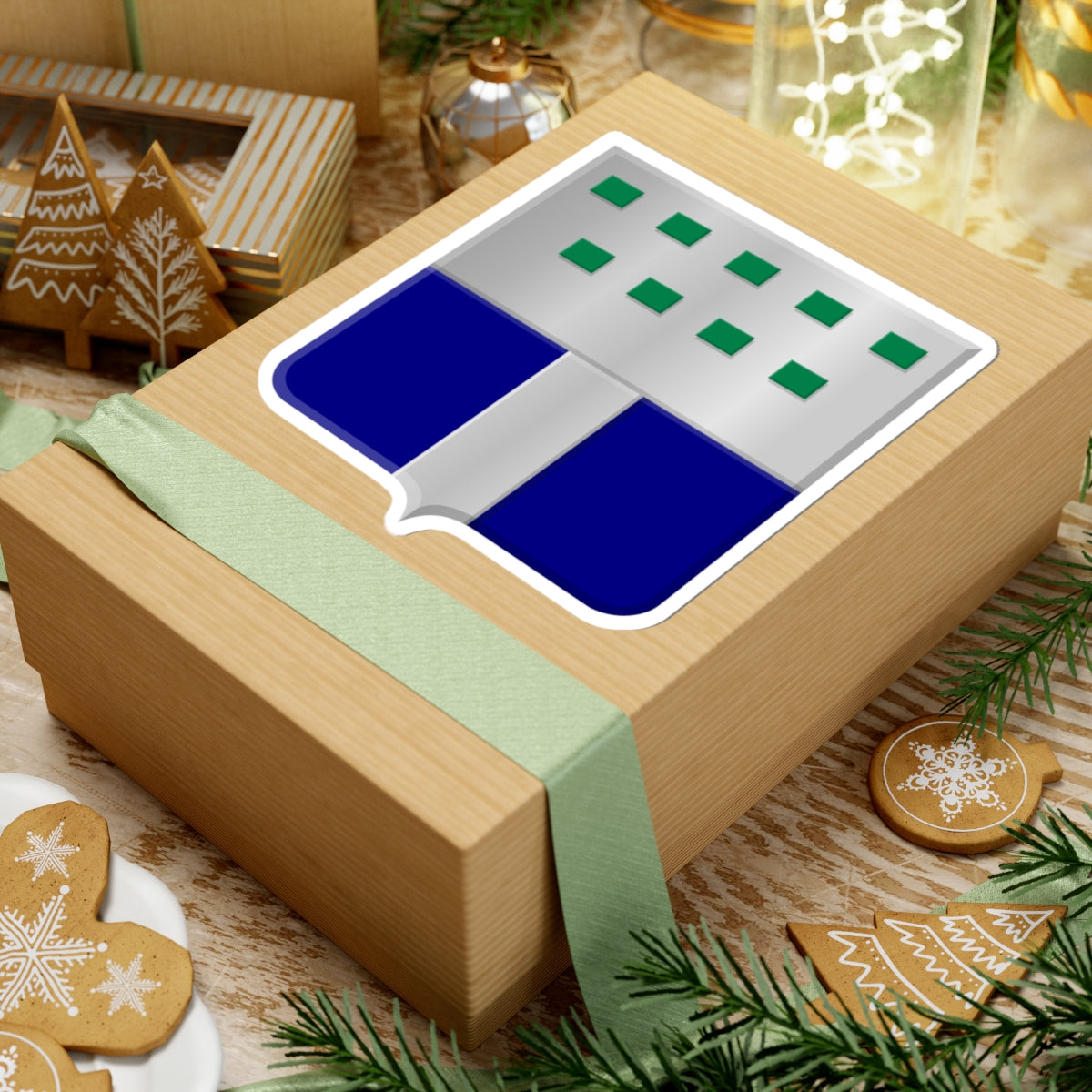 Benthuizen wapen (Netherlands) (Coat of Arms) STICKER Vinyl Kiss-Cut Decal