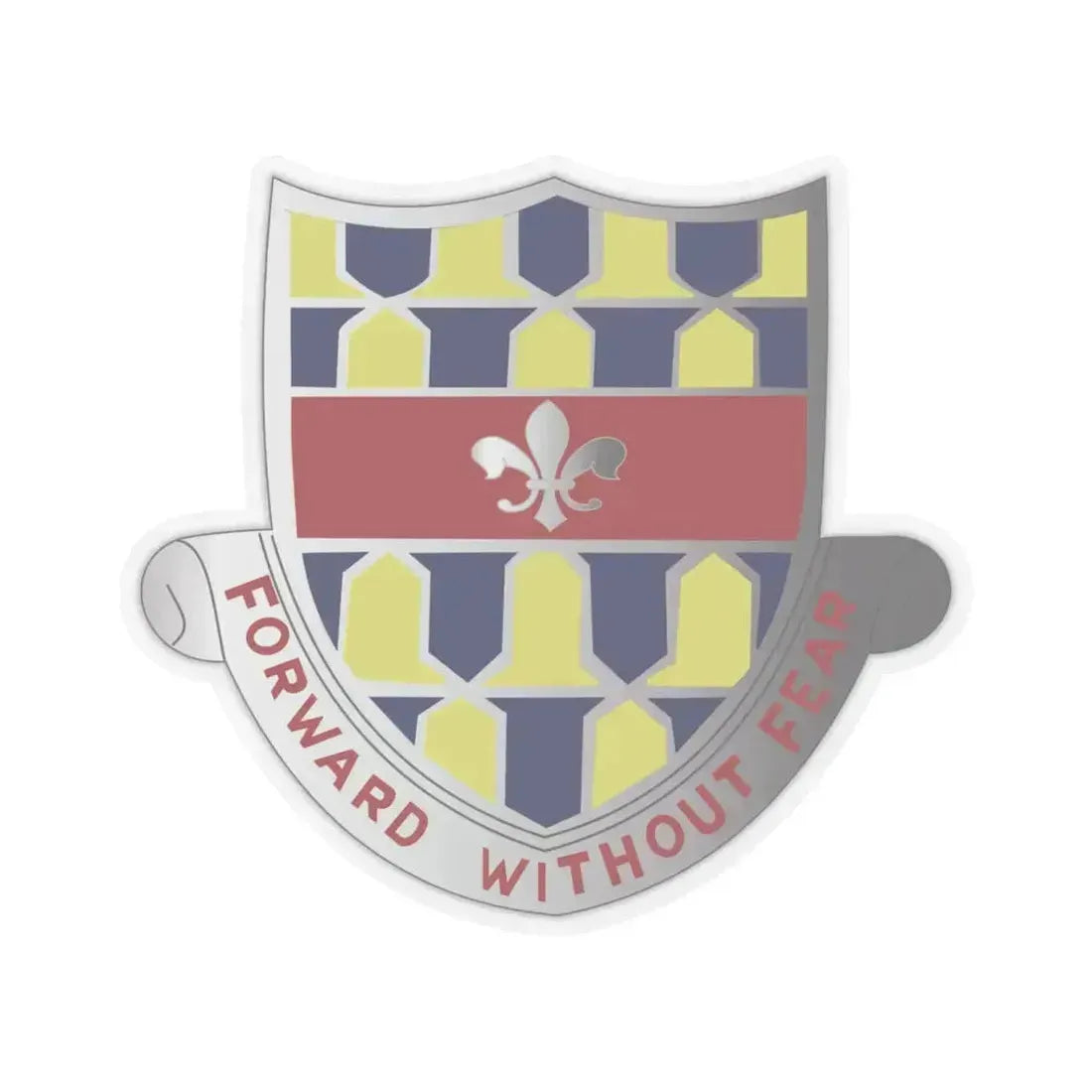 122 Cavalry Regiment (U.S. Army) STICKER Vinyl Kiss-Cut Decal 6 Inch Transparent - The Sticker Space