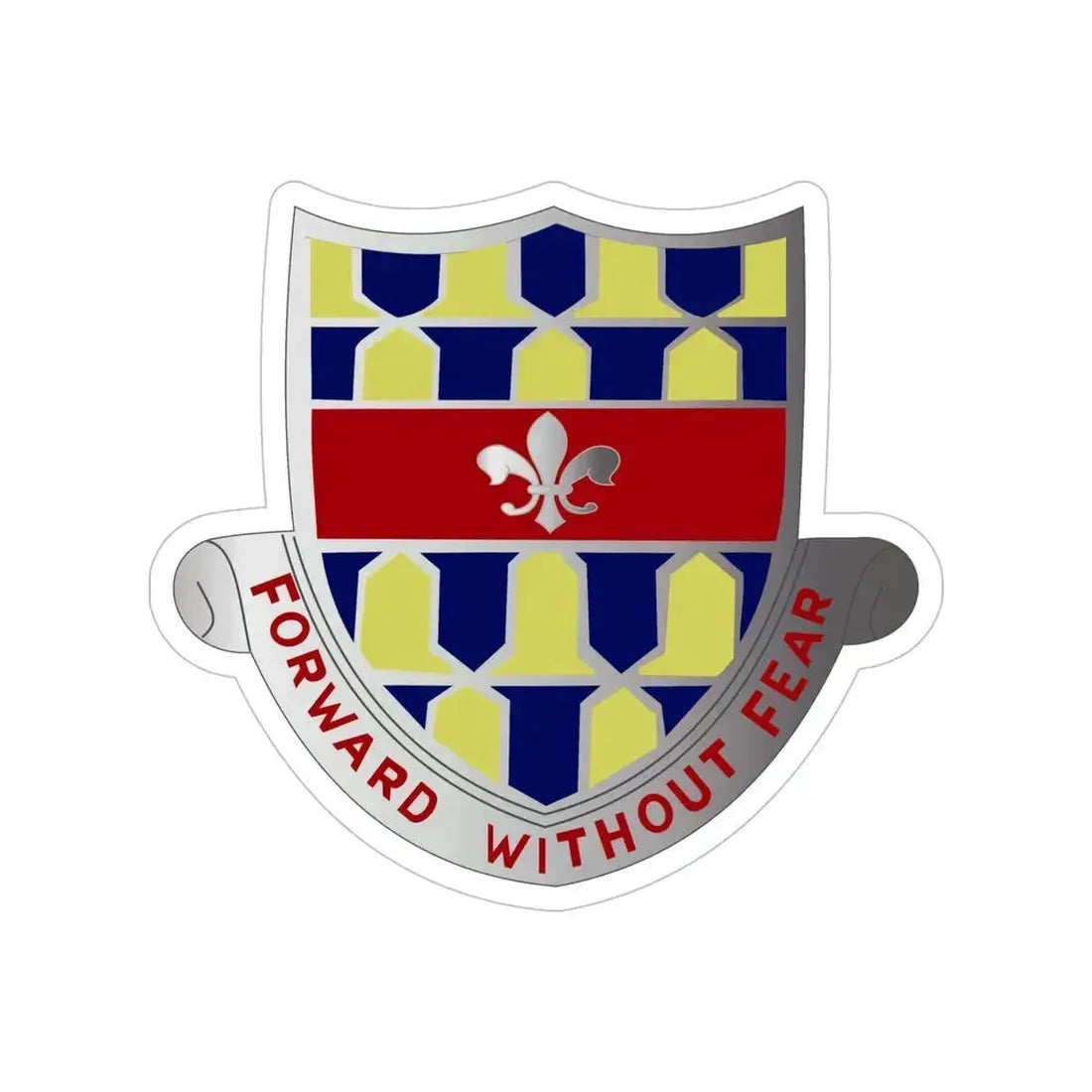 122 Cavalry Regiment (U.S. Army) Transparent STICKER Die-Cut Vinyl Decal - The Sticker Space