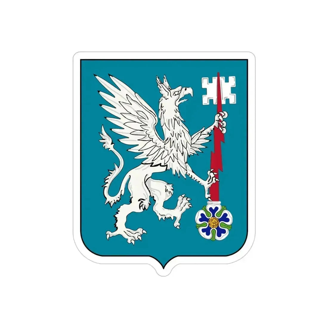 126 Military Intelligence Battalion 2 (U.S. Army) REVERSE PRINT Transparent Die-Cut STICKER - The Sticker Space