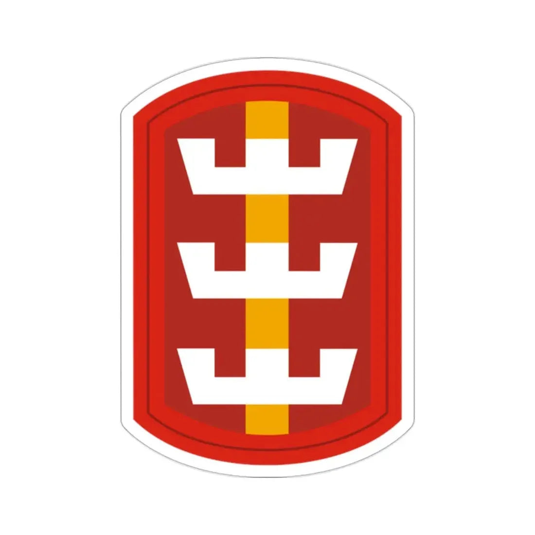 130th Engineer Brigade (U.S. Army) STICKER Vinyl Die-Cut Decal - The Sticker Space