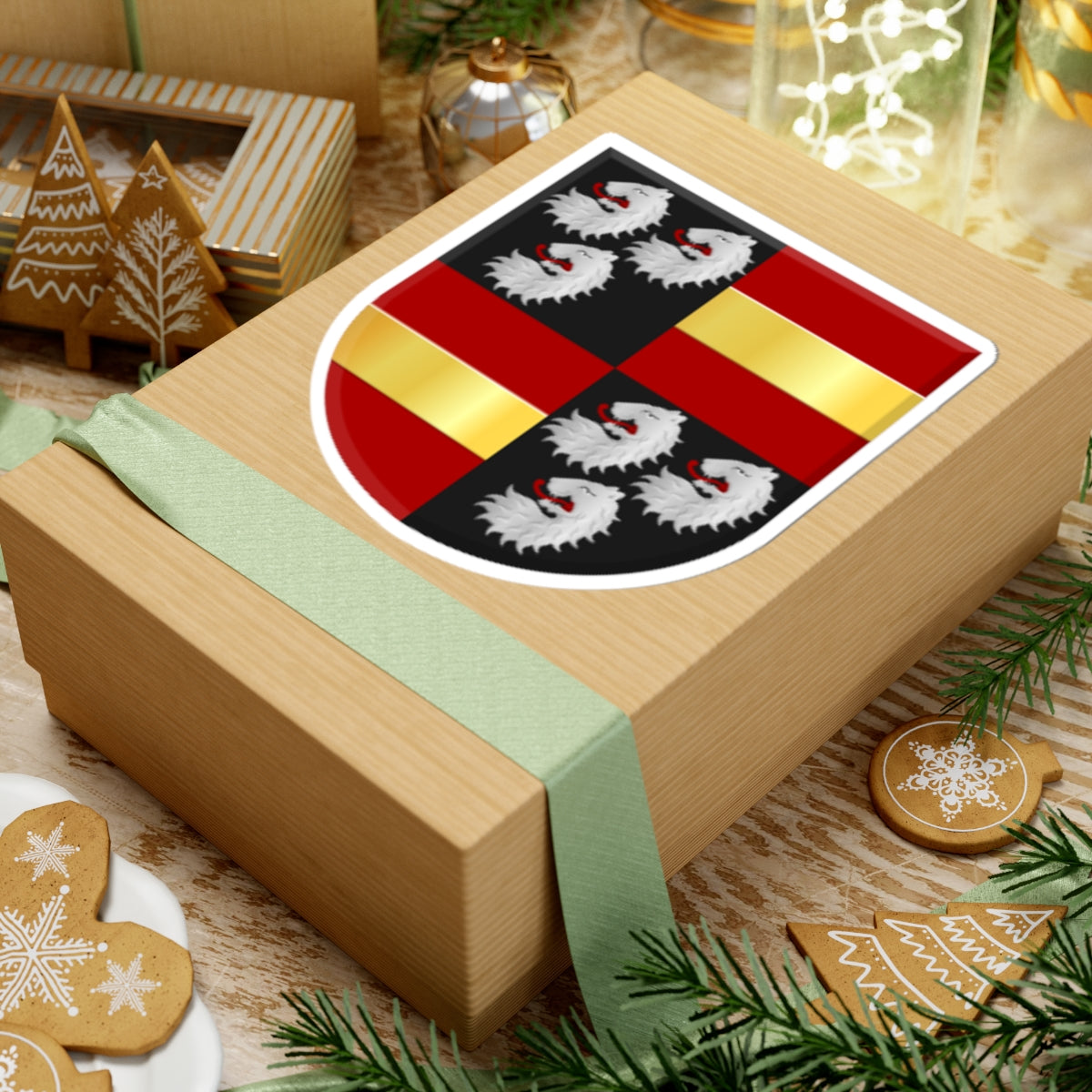 Arend van Dorp wapen (Netherlands) (Coat of Arms) STICKER Vinyl Kiss-Cut Decal