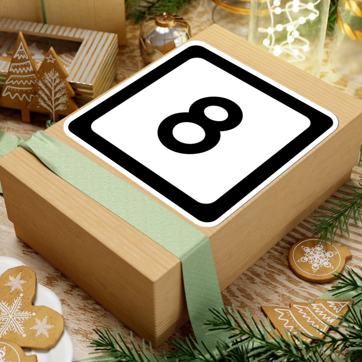 WV-8 (Virginia) (Road Sign) STICKER Vinyl Kiss-Cut Decal