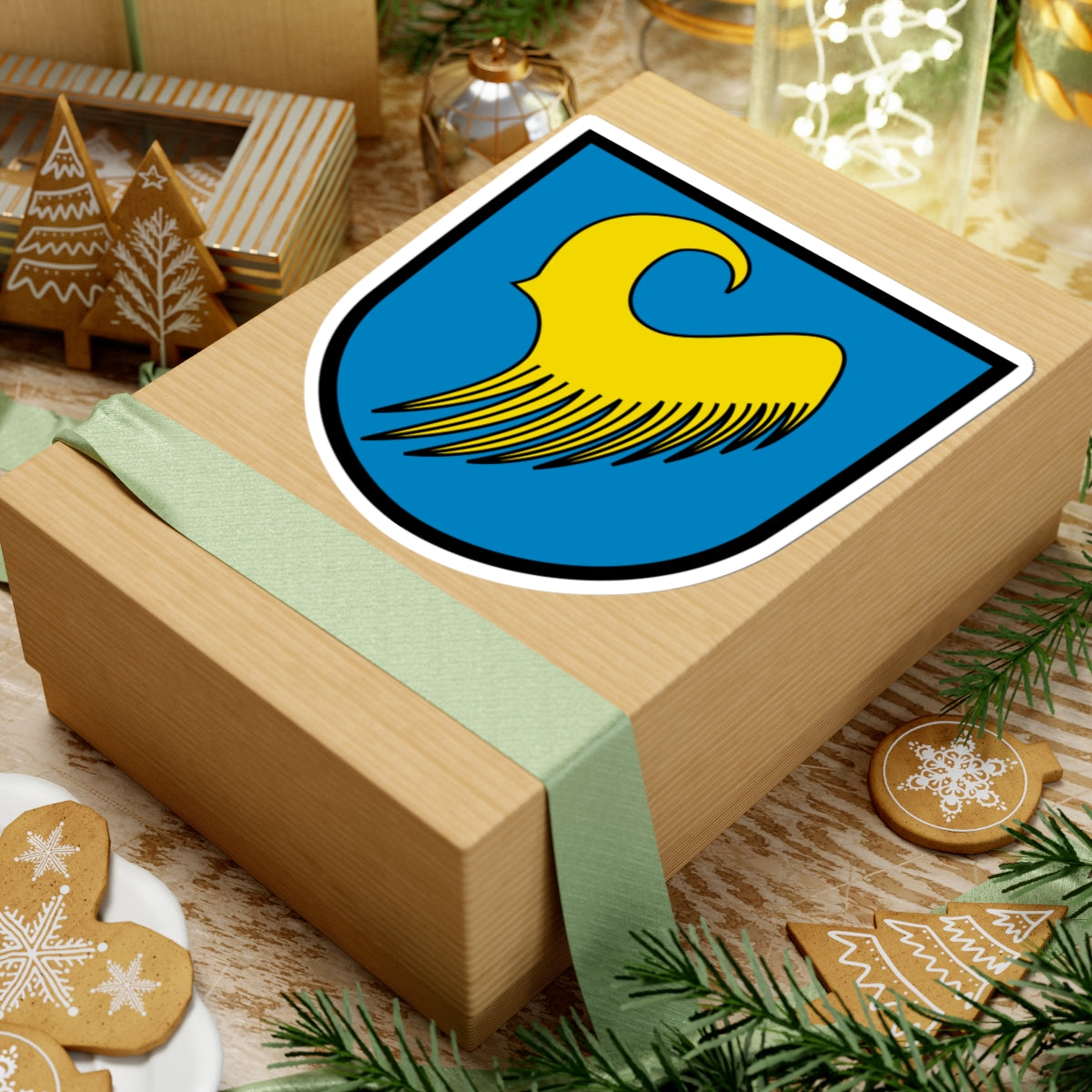 Baldramsdorf CoA (Austria) (Coat of Arms) STICKER Vinyl Kiss-Cut Decal