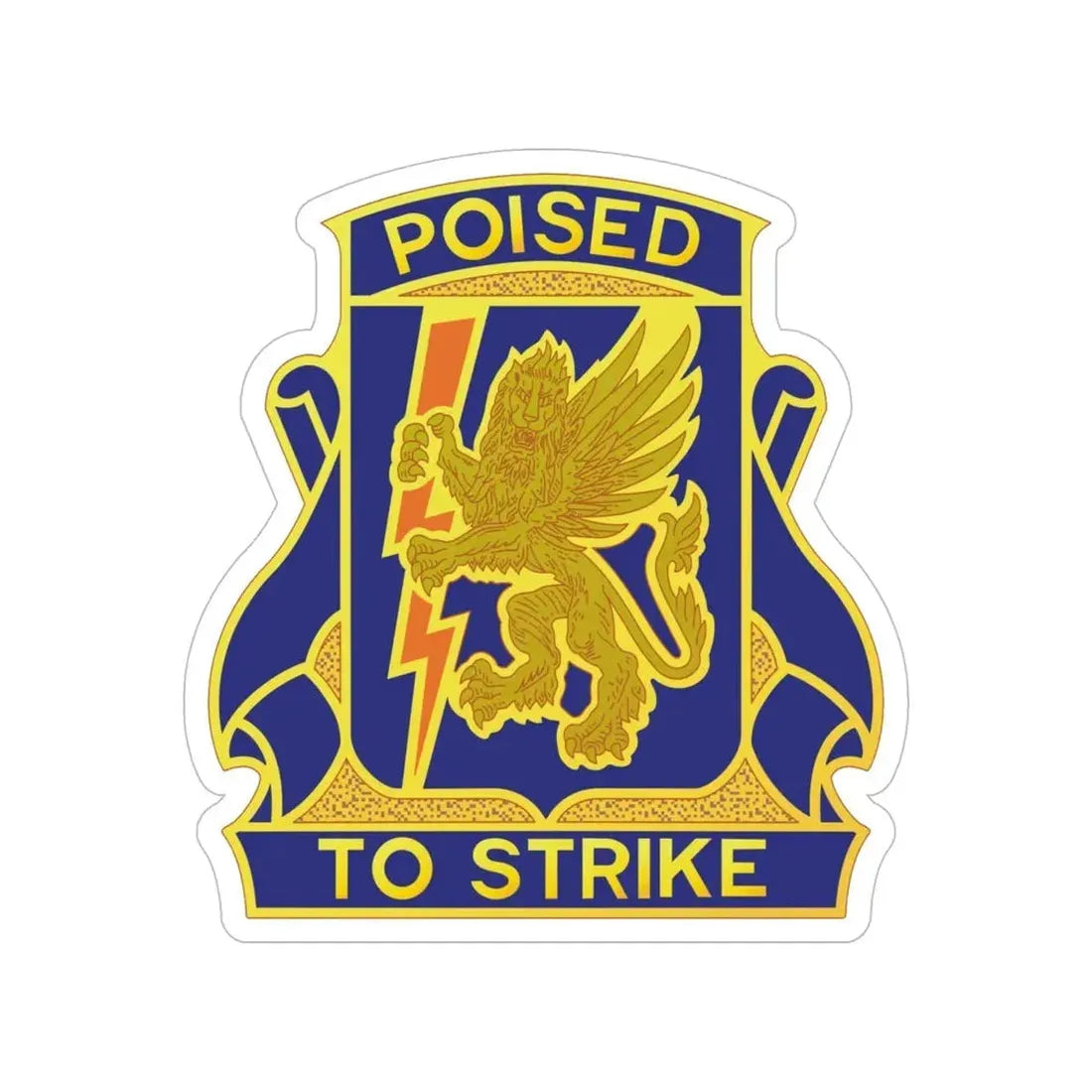 135 Aviation Regiment (U.S. Army) Transparent STICKER Die-Cut Vinyl Decal - The Sticker Space