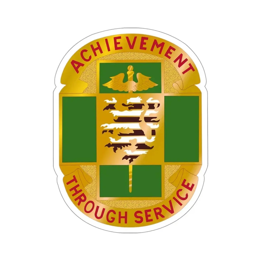 135 Evacuation Hospital (U.S. Army) STICKER Vinyl Die-Cut Decal - The Sticker Space