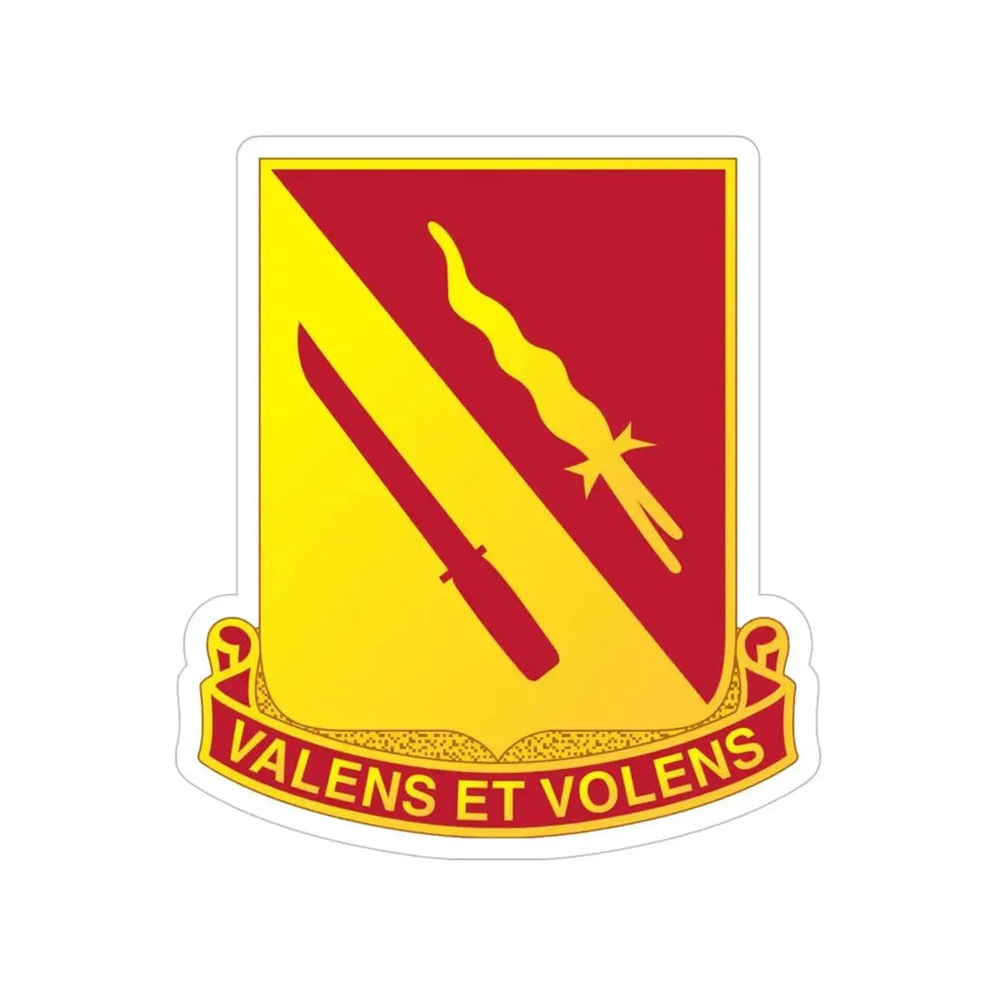 137th Artillery Regiment (U.S. Army) Transparent STICKER Die-Cut Vinyl Decal - The Sticker Space