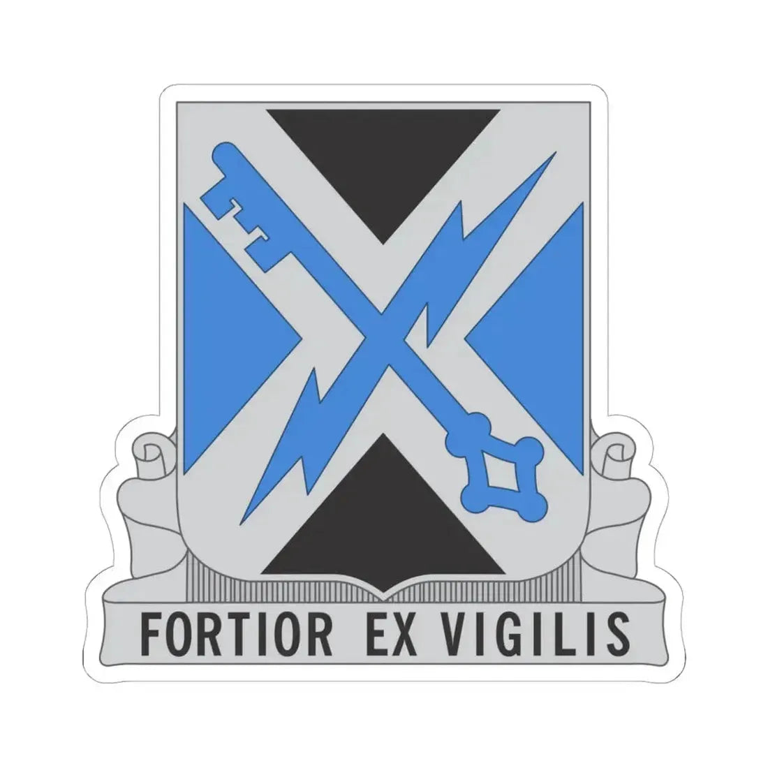 138 Military Intelligence Battalion (U.S. Army) STICKER Vinyl Kiss-Cut Decal 6 Inch White - The Sticker Space