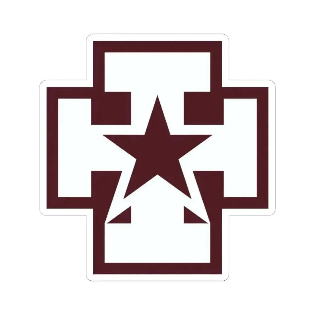 139 Medical Brigade (U.S. Army) STICKER Vinyl Kiss-Cut Decal 4 Inch White - The Sticker Space