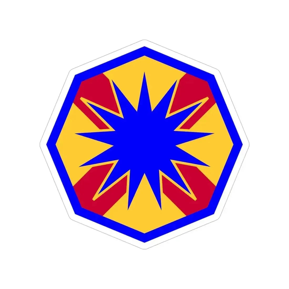 13th Sustainment Command Expeditionary (U.S. Army) Transparent STICKER Die-Cut Vinyl Decal - The Sticker Space