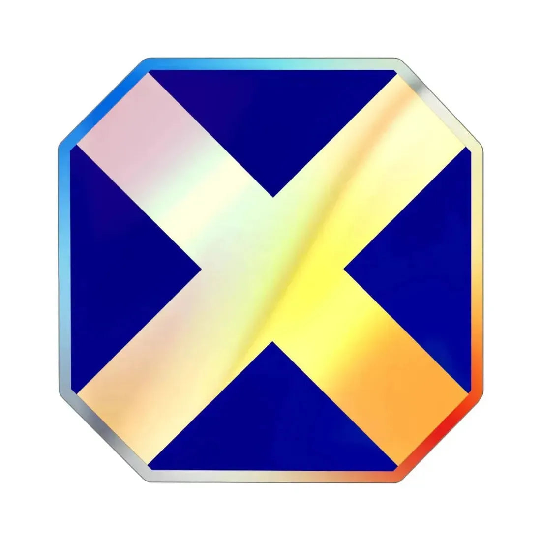 14 Infantry Division (U.S. Army) Holographic STICKER Die-Cut Vinyl Decal - The Sticker Space