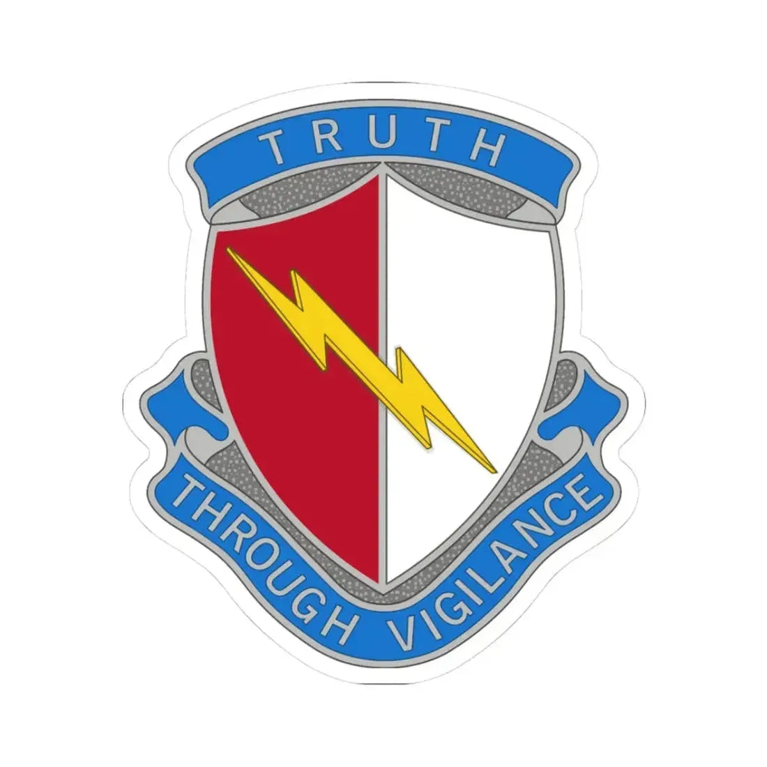 142nd Battlefield Surveillance Brigade 2 (U.S. Army) STICKER Vinyl Kiss-Cut Decal 3 Inch White - The Sticker Space