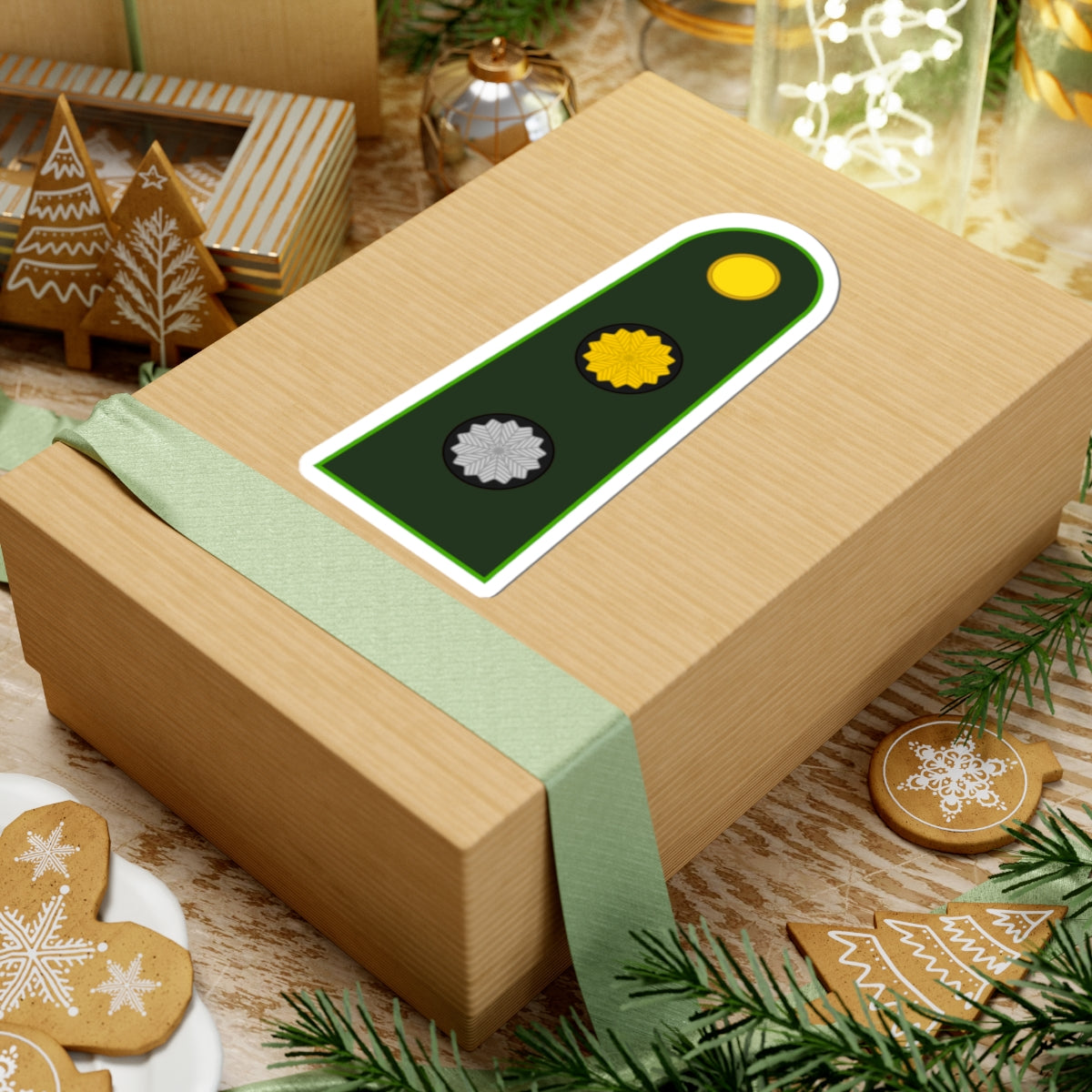 Argentina Army OF 1a (Argentina) (Military Rank) STICKER Vinyl Kiss-Cut Decal