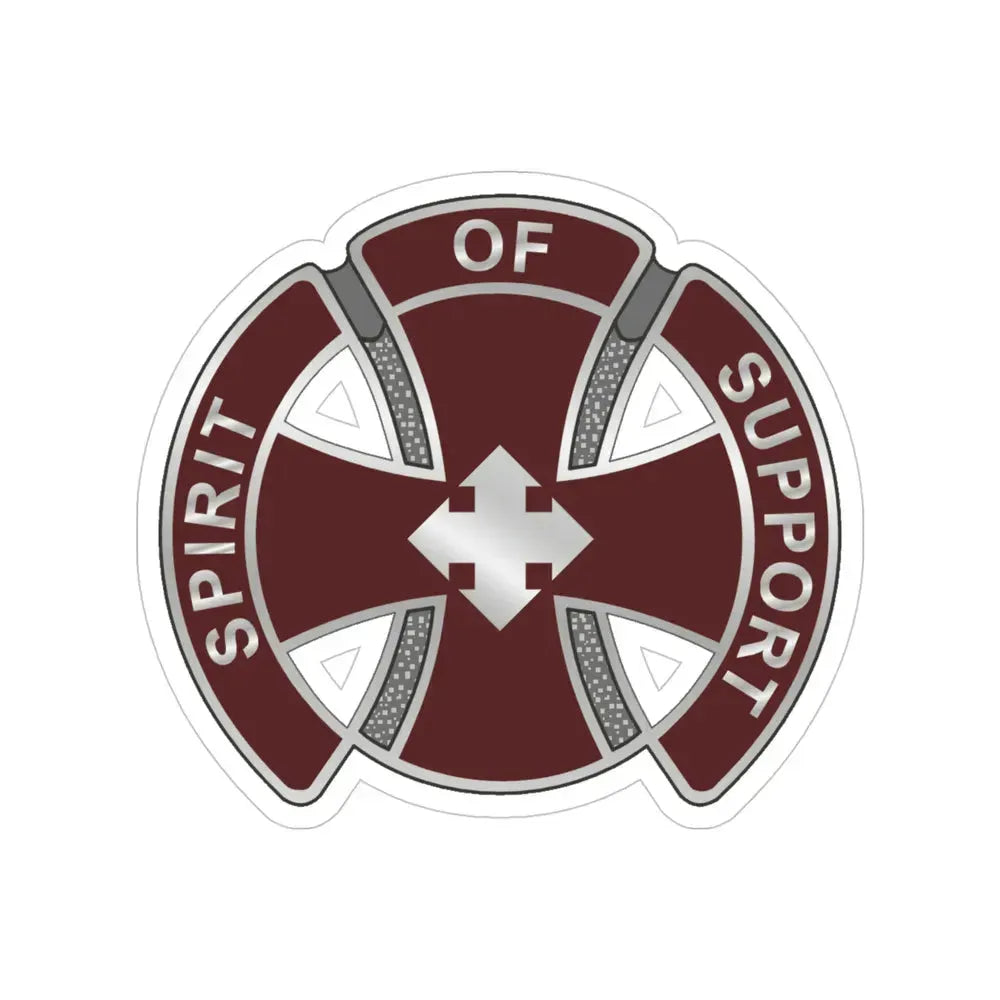 147 Medical Battalion (U.S. Army) Transparent STICKER Die-Cut Vinyl Decal 4 Inch - The Sticker Space