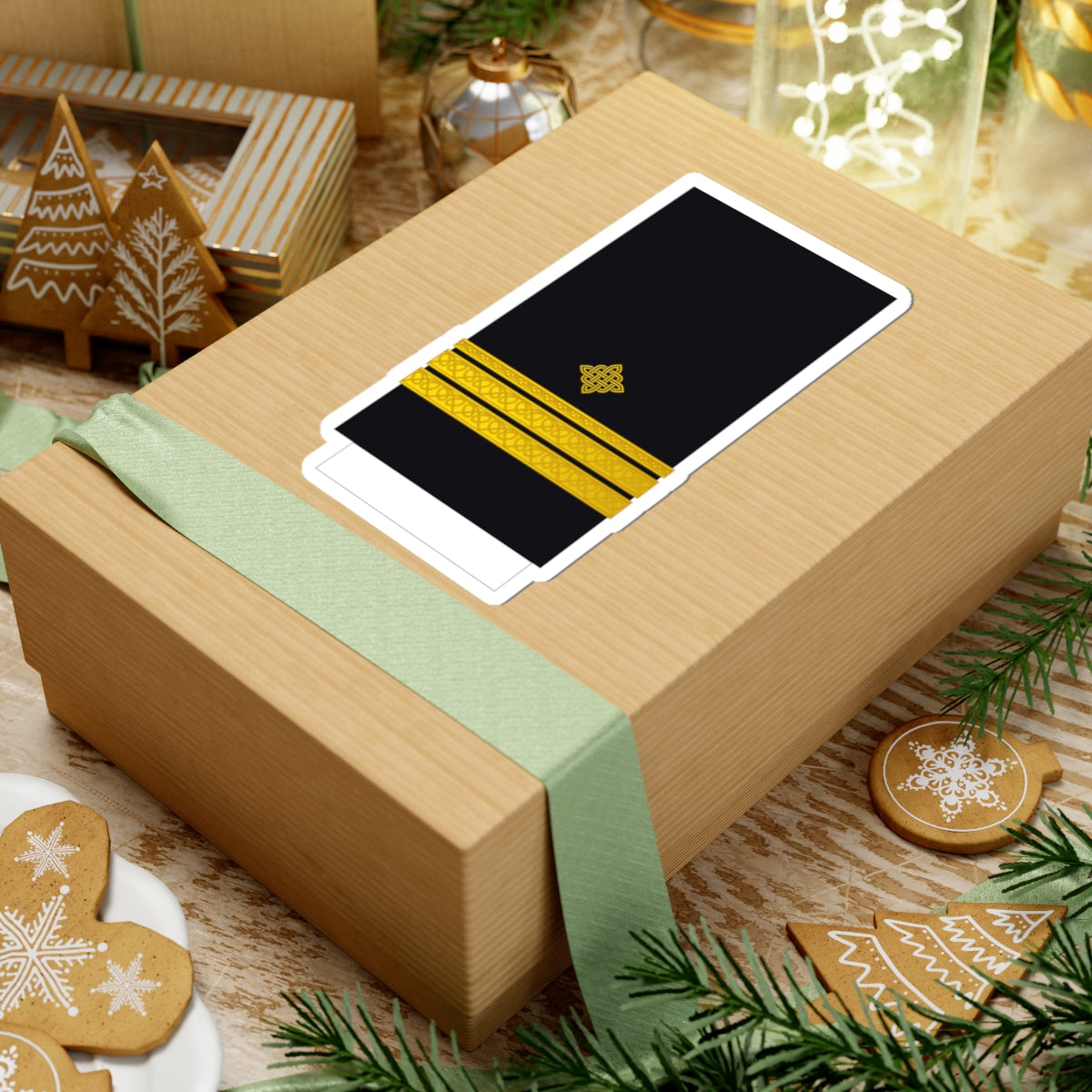 Croatia Navy OF 2 (Croatia) (Military Rank) STICKER Vinyl Kiss-Cut Decal