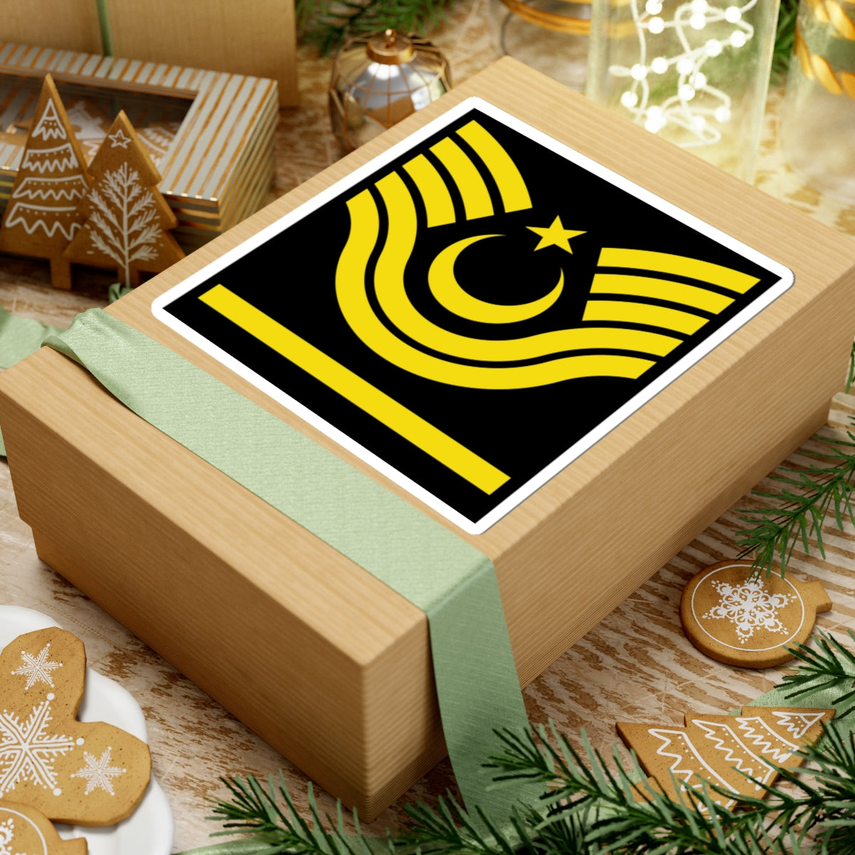 Army TUR OR 07 2 (Turkey) (Military Rank) STICKER Vinyl Kiss-Cut Decal